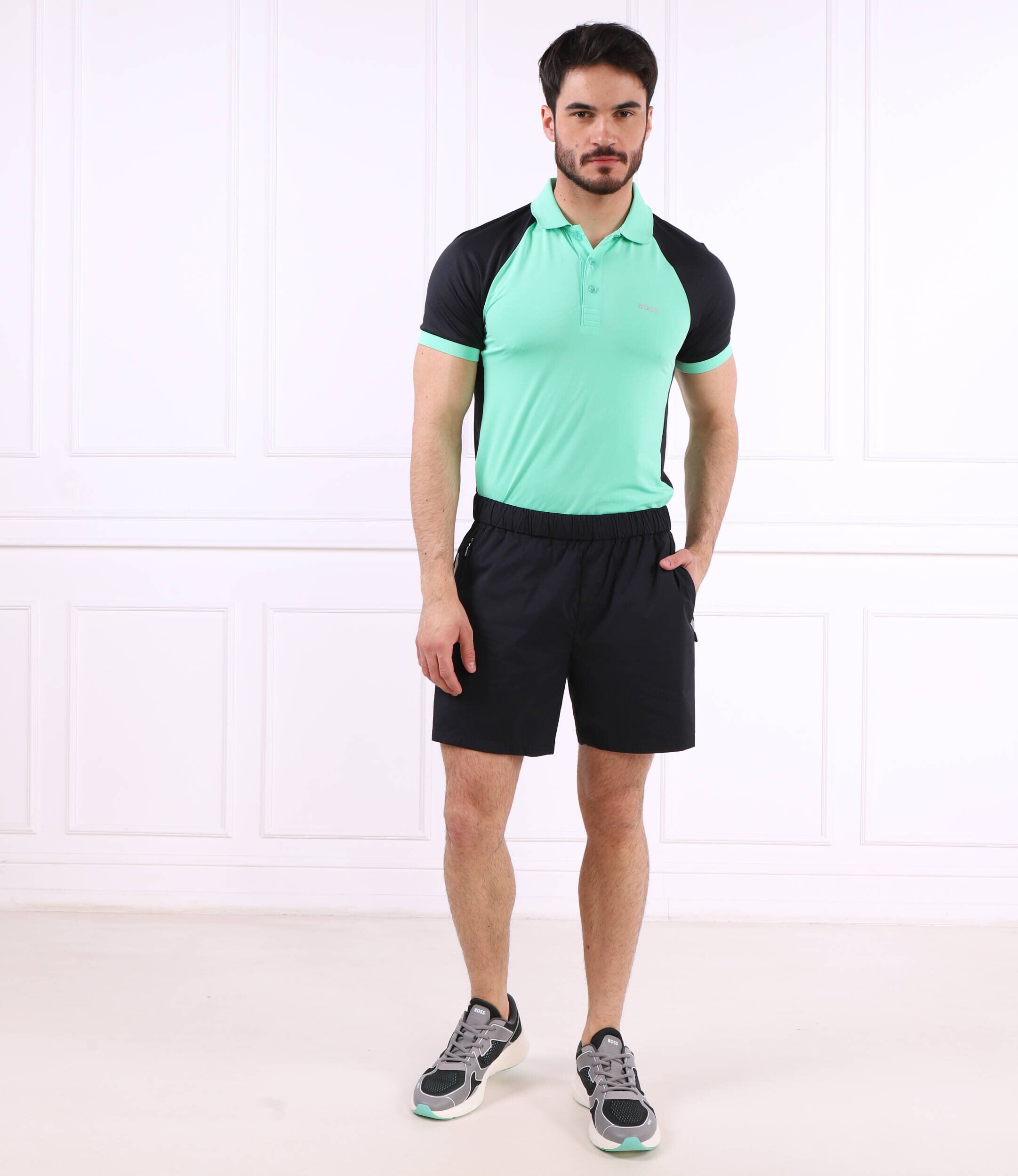 BOSS Green Pantaloni scurți S_Run2 | Regular Fit