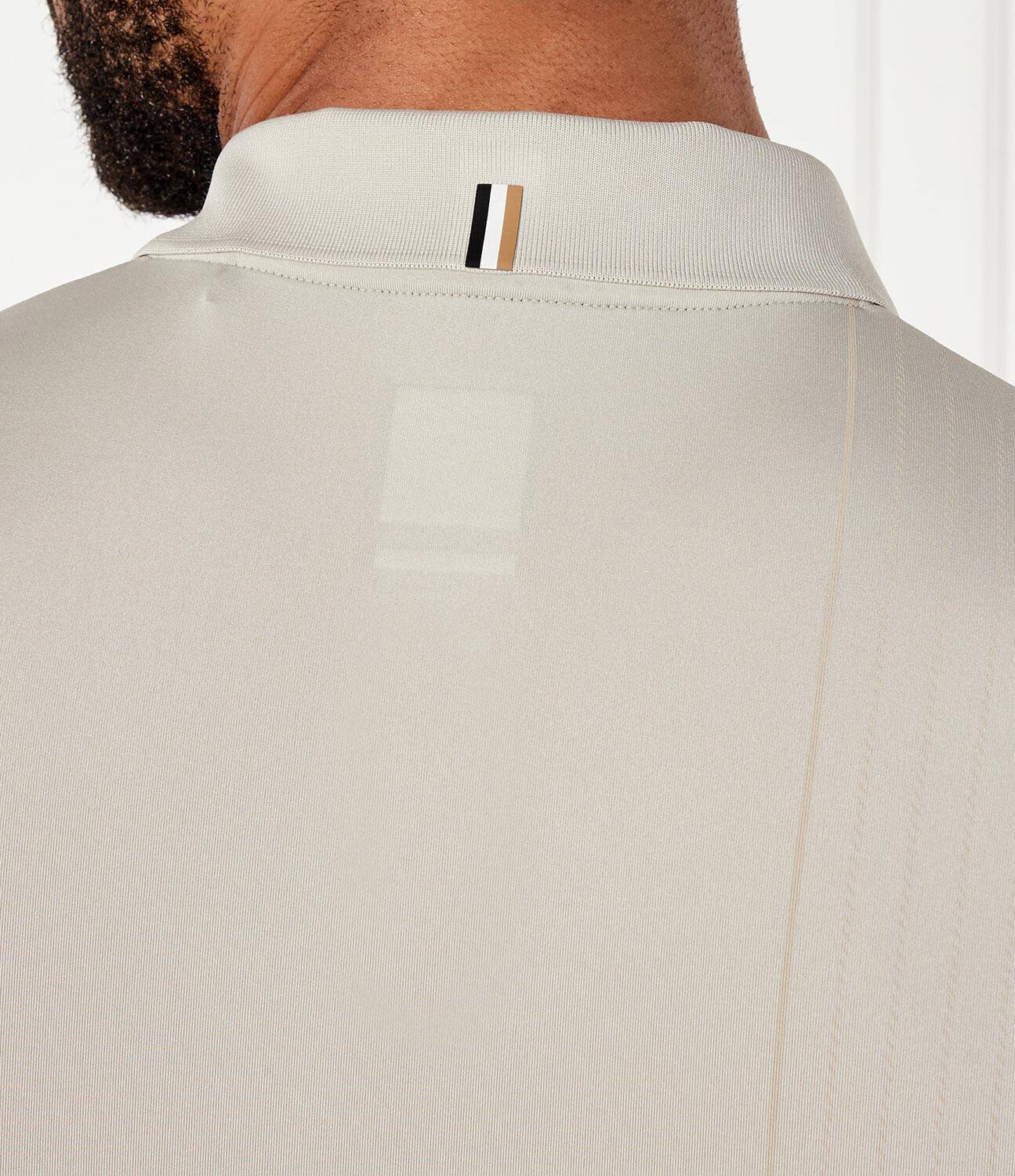 BOSS Green Polo Check TOC | Slim Fit | stretch