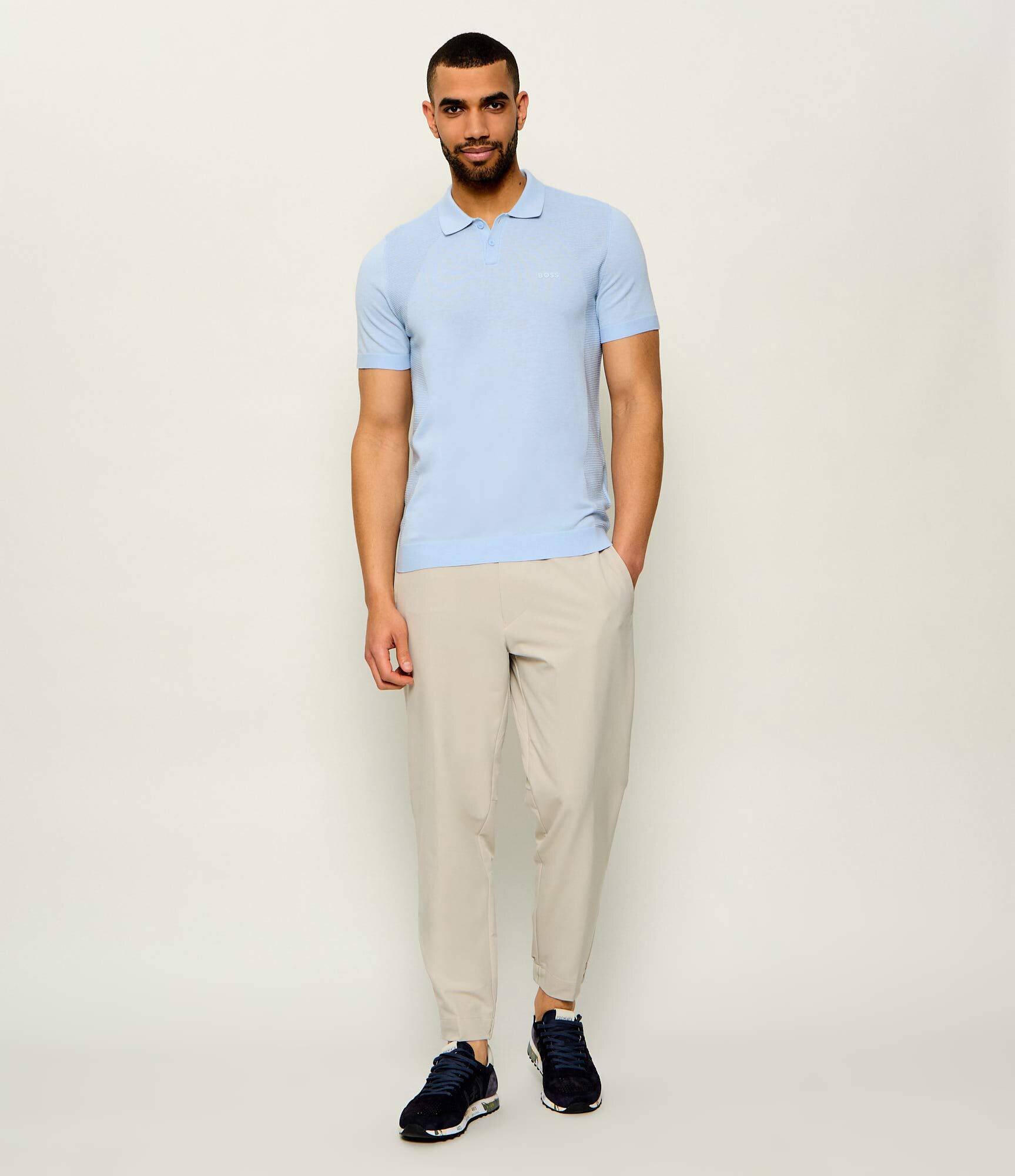 BOSS Green Polo KN_Momentum-Lite PS | regular fit
