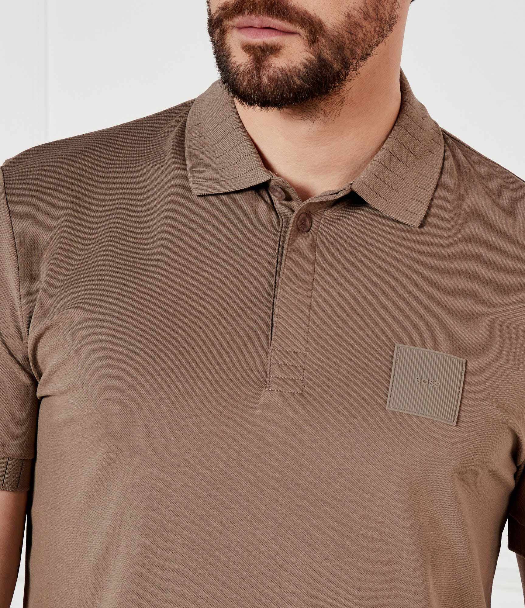 BOSS Green Polo Paddy DropNeedle | Regular Fit | stretch