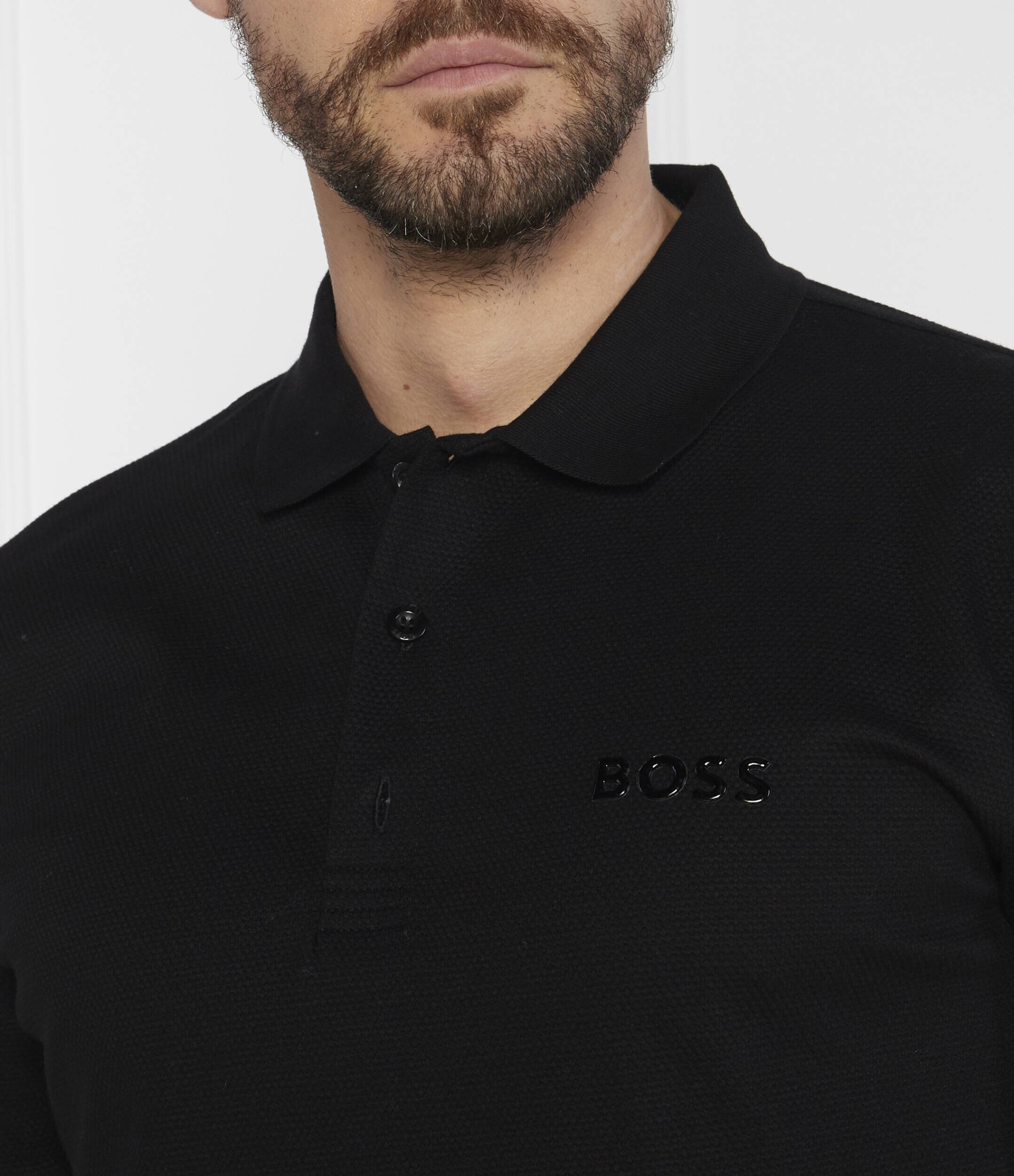BOSS Green Polo Paddy Mirror | Regular Fit | stretch