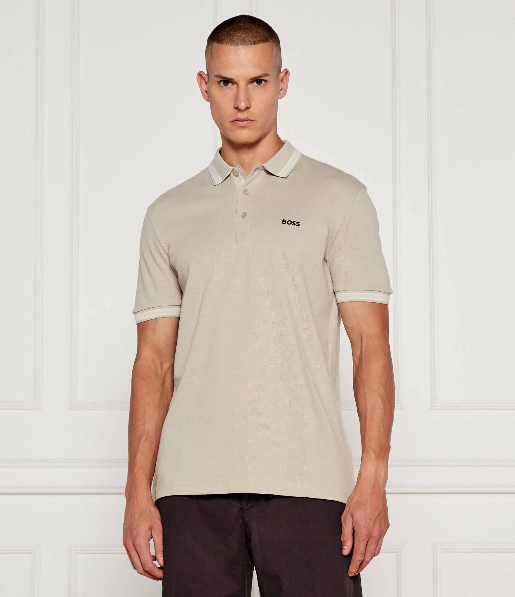 BOSS Green Polo Paddy | Regular Fit | pique