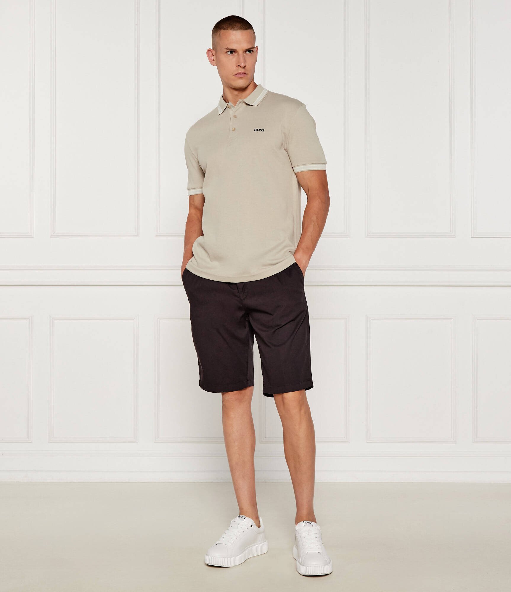 BOSS Green Polo Paddy | Regular Fit | pique
