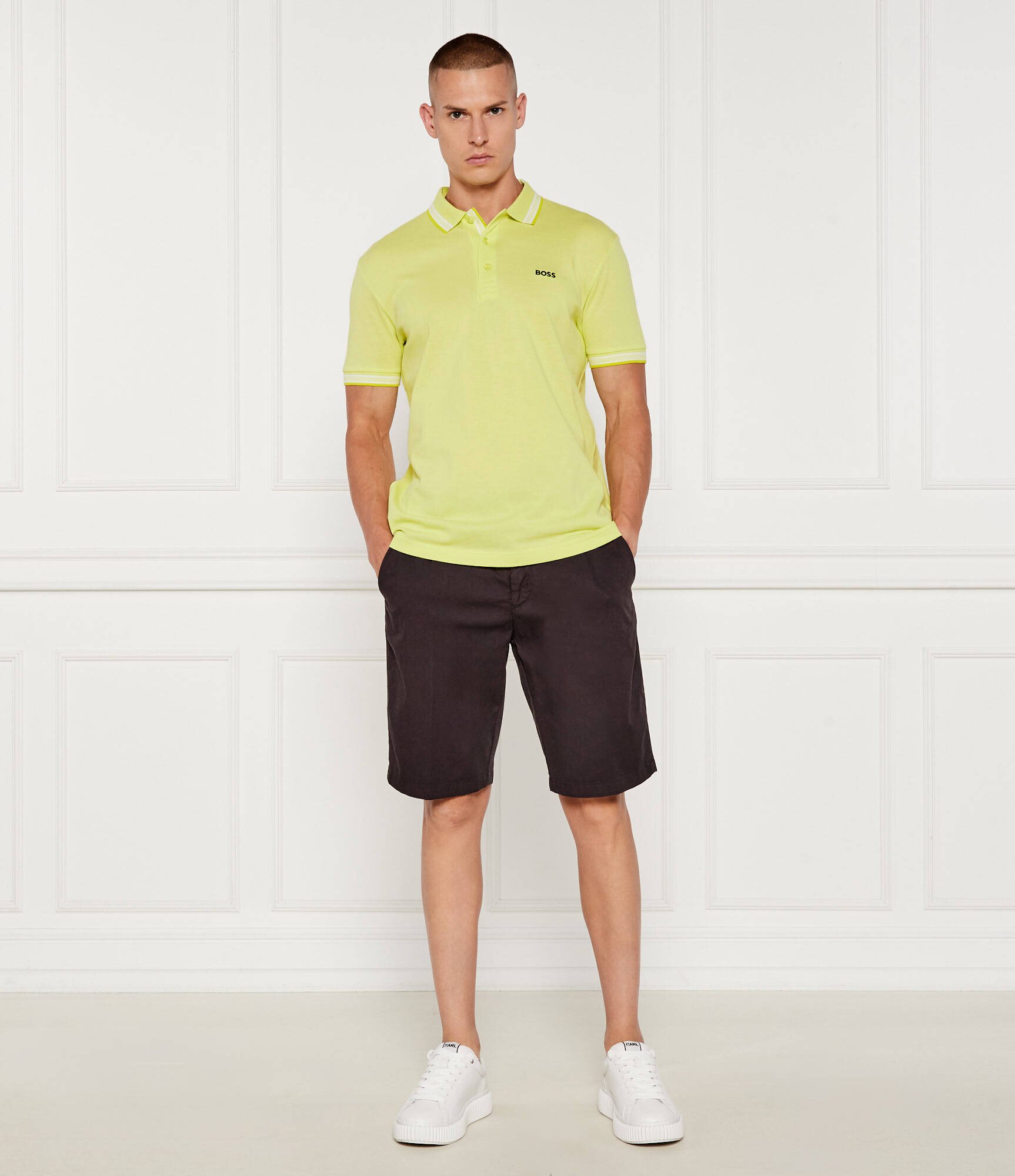 BOSS Green Polo Paddy | Regular Fit | pique
