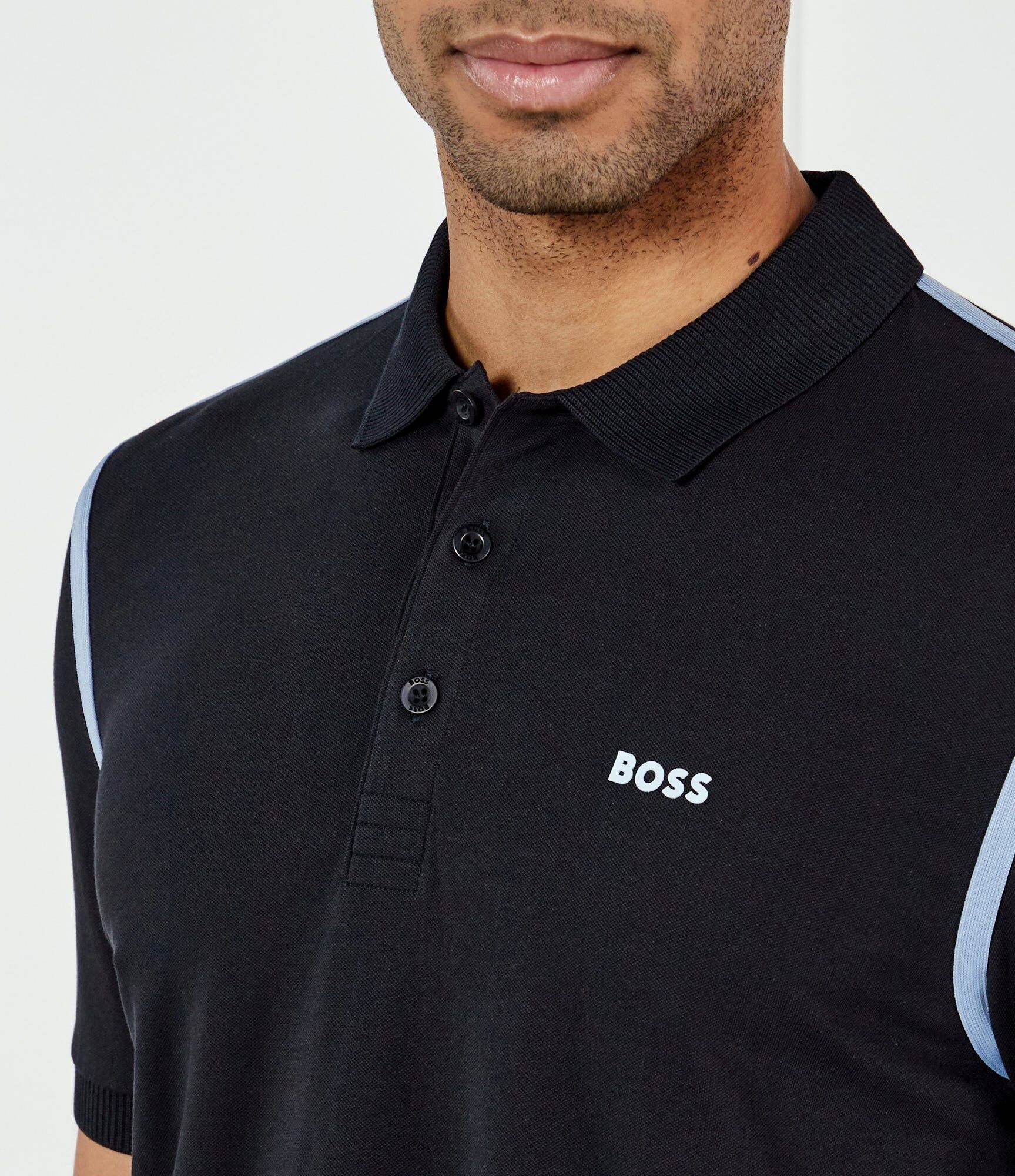 BOSS Green Polo Paddy Tape | Regular Fit | stretch