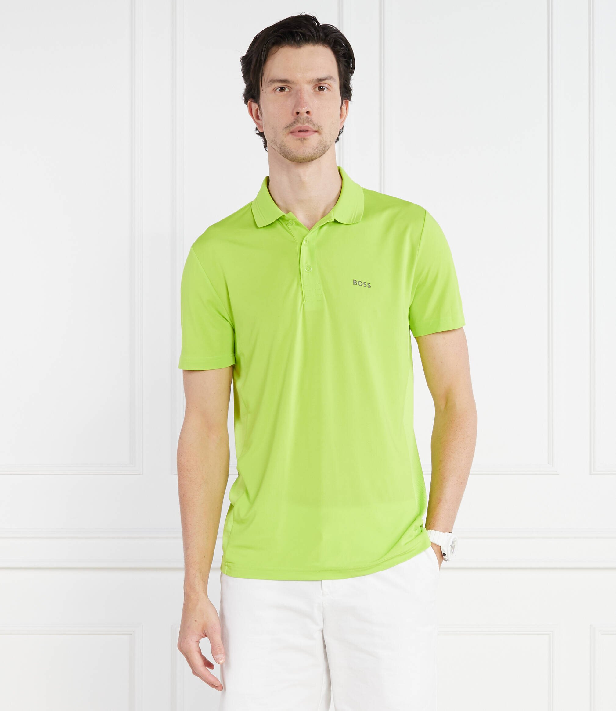 BOSS Green Polo Paddytech | stretch | Regular Fit