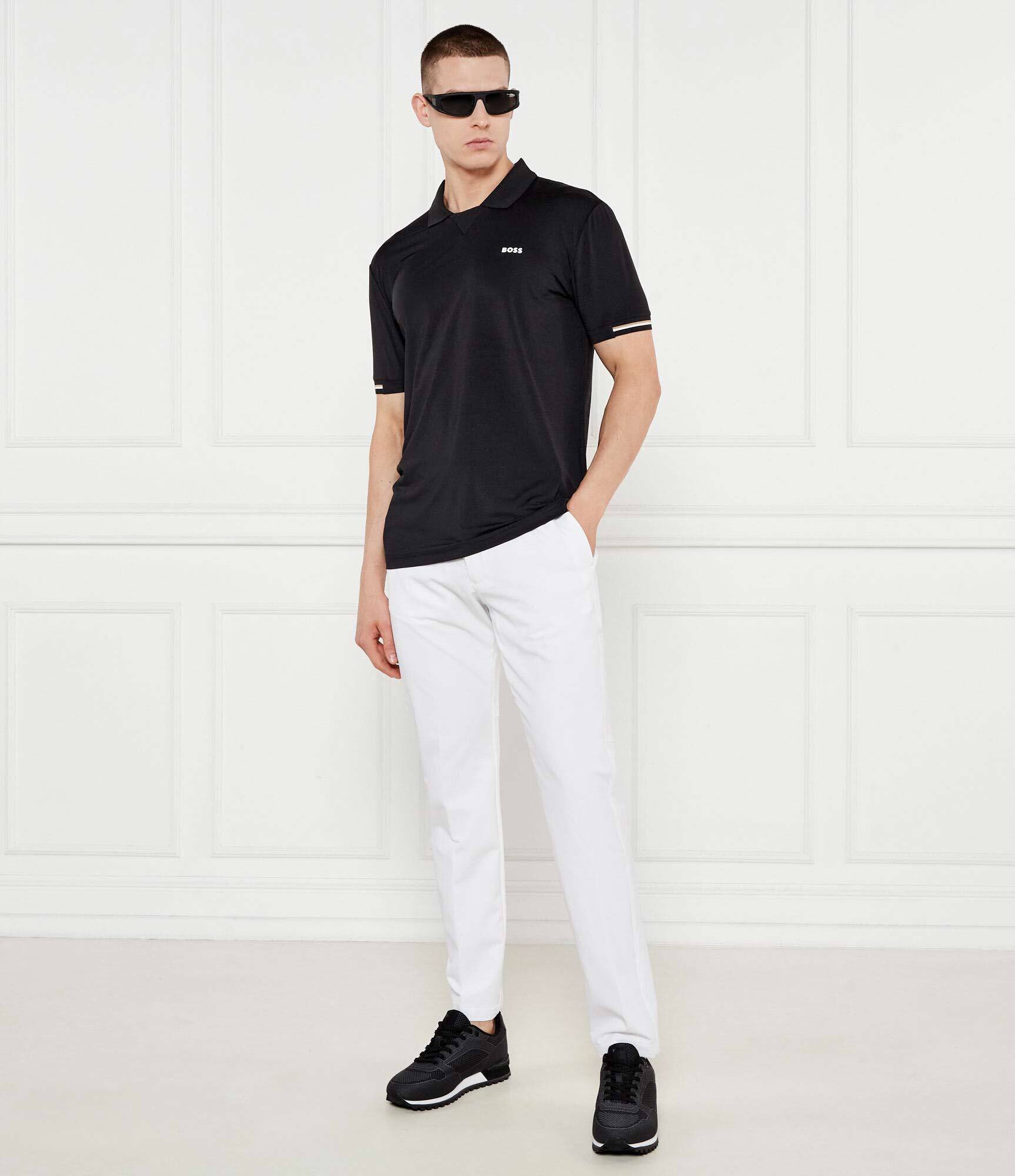 BOSS Green Polo Palle Mesh | Regular Fit | stretch