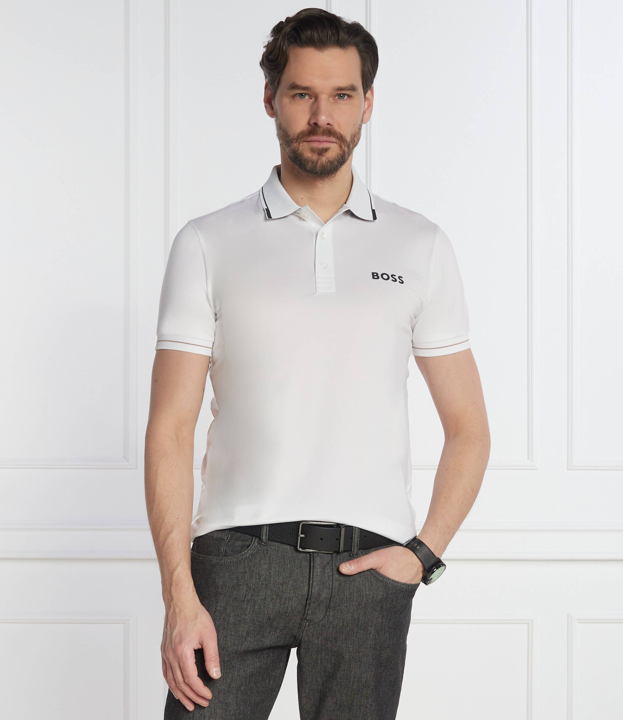 BOSS Green Polo Paul Pro | Slim Fit