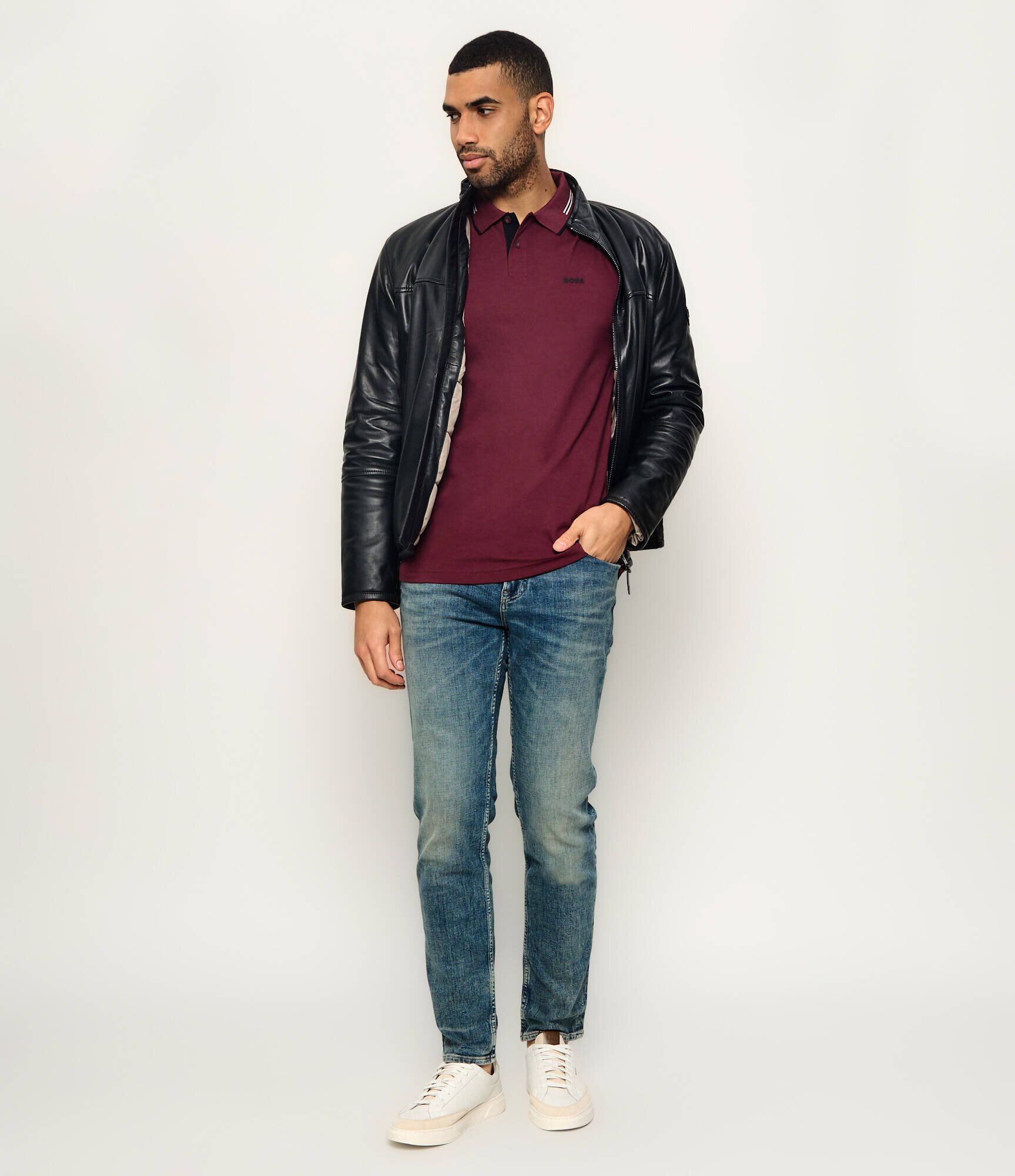 BOSS Green Polo Paul | Slim Fit | stretch