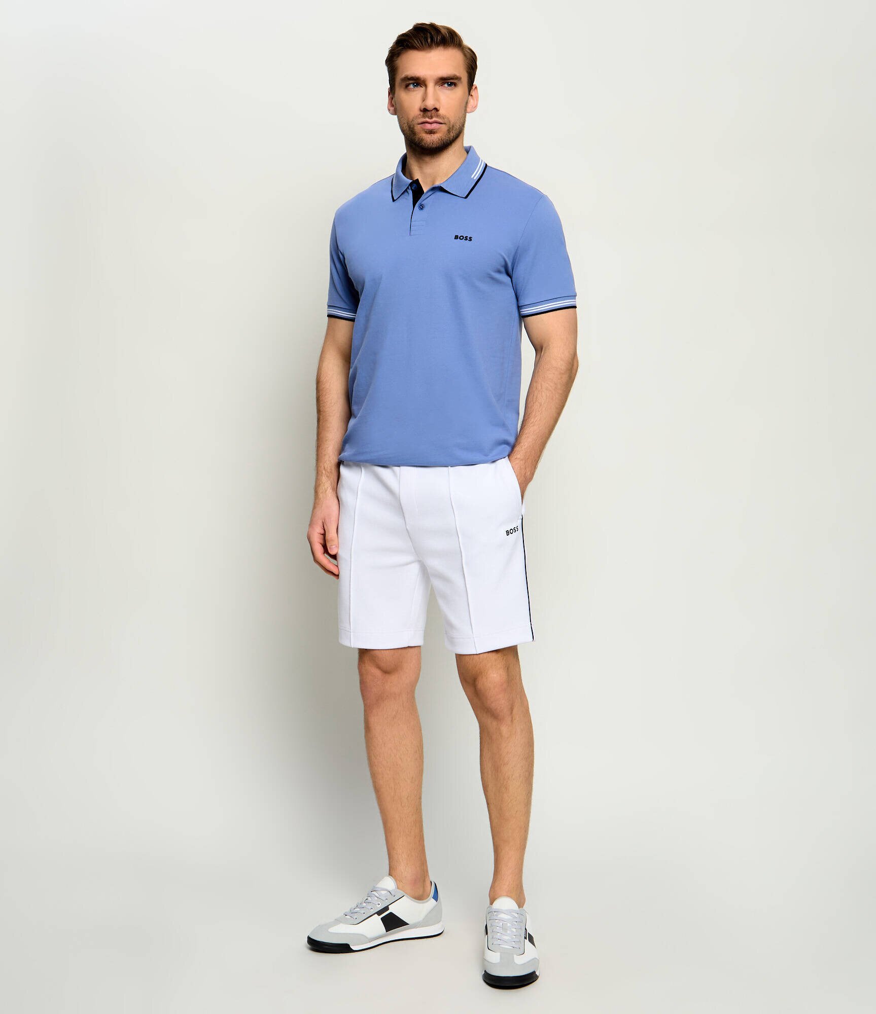 BOSS Green Polo Paul | Slim Fit | stretch