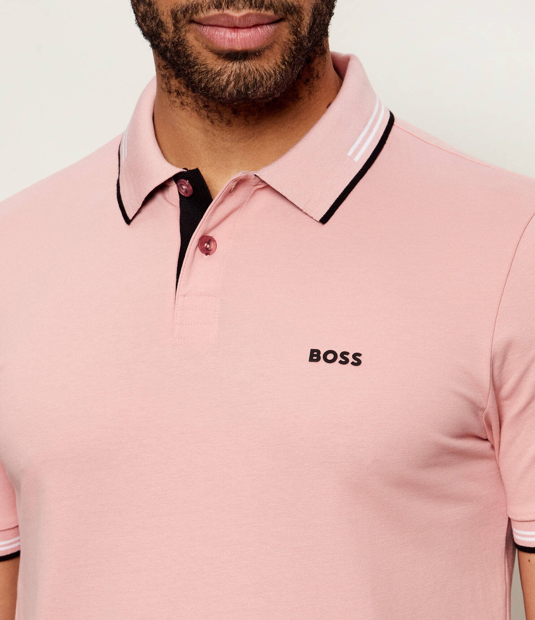 BOSS Green Polo Paul | Slim Fit | stretch