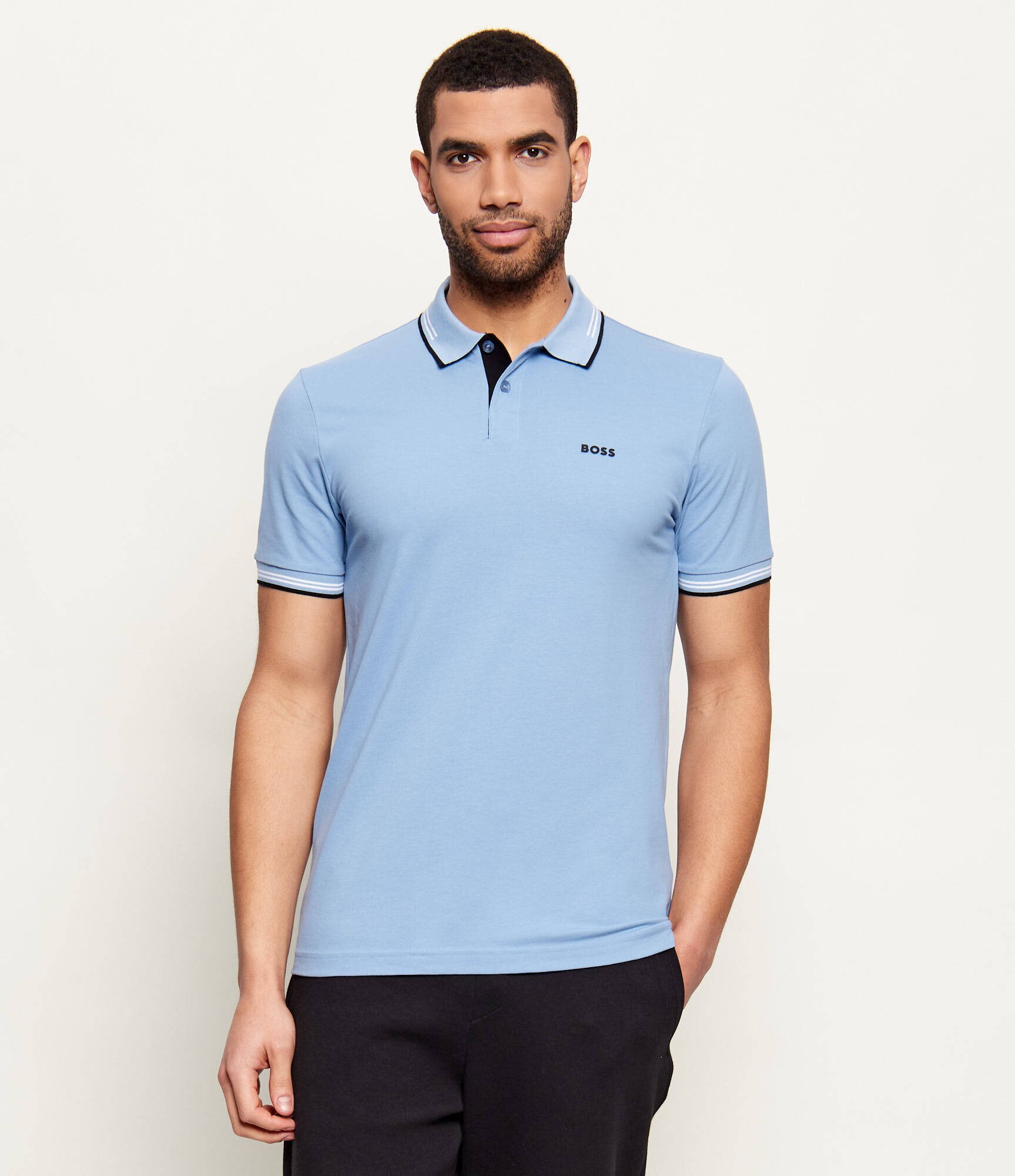 BOSS Green Polo Paul | Slim Fit | stretch