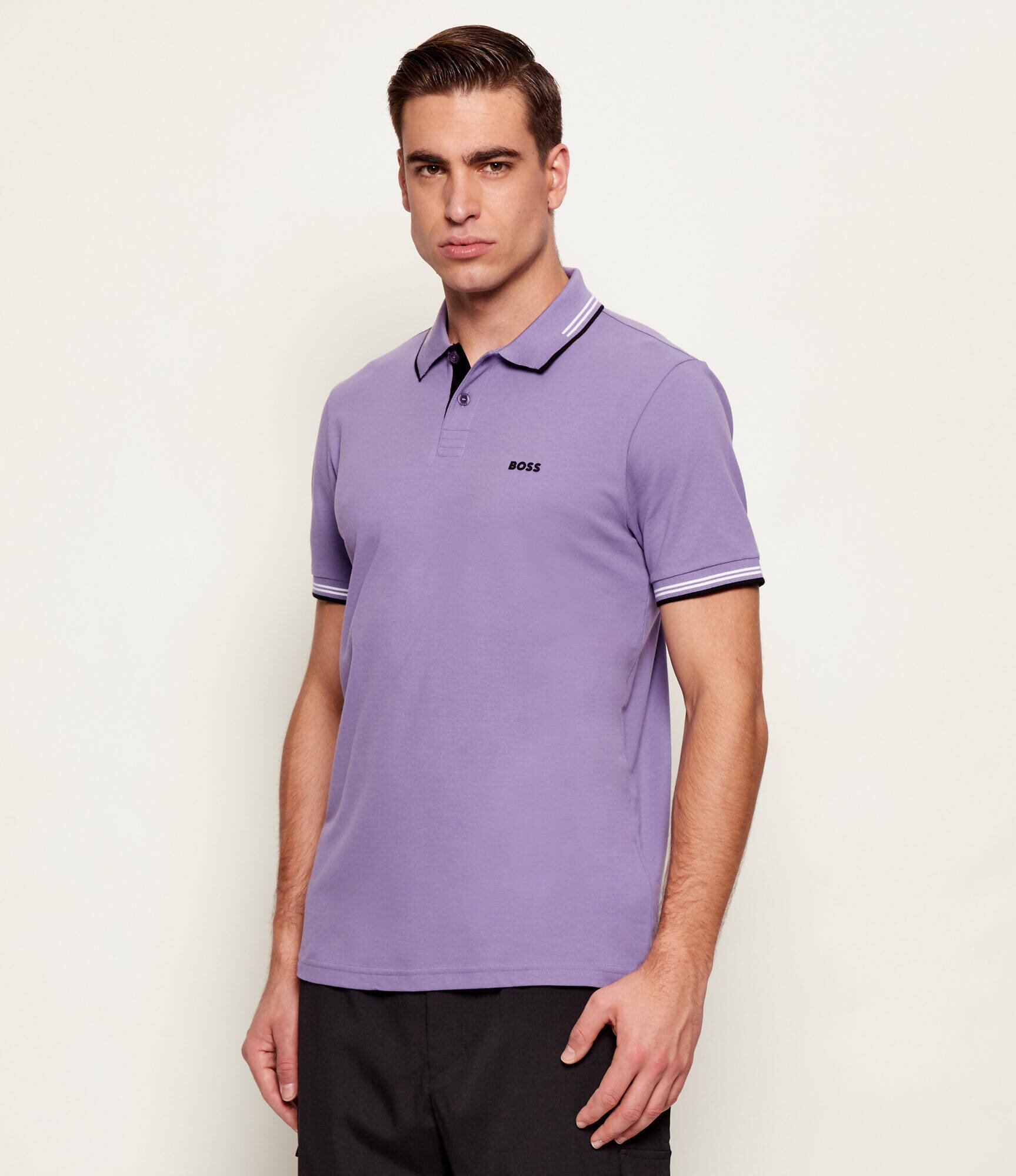 BOSS Green Polo Paul | Slim Fit | stretch