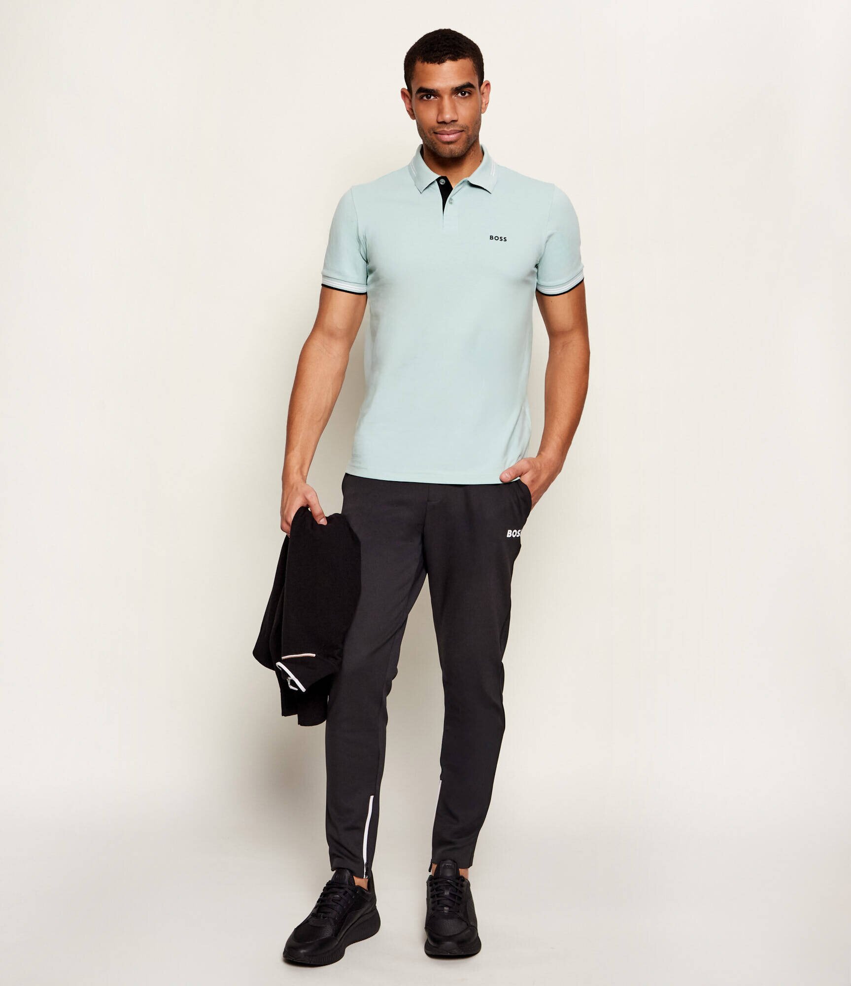 BOSS Green Polo Paul | Slim Fit | stretch