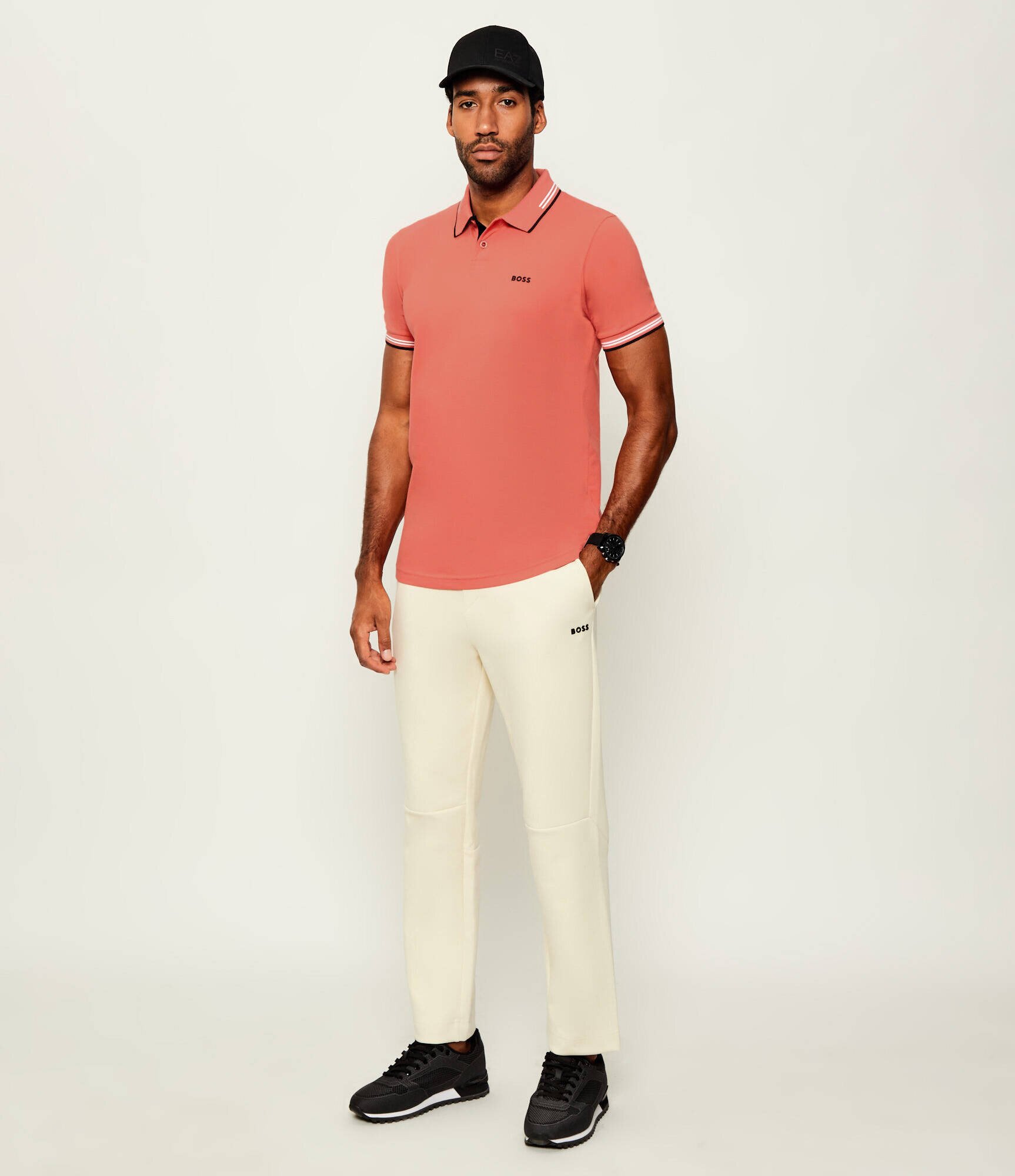 BOSS Green Polo Paul | Slim Fit | stretch