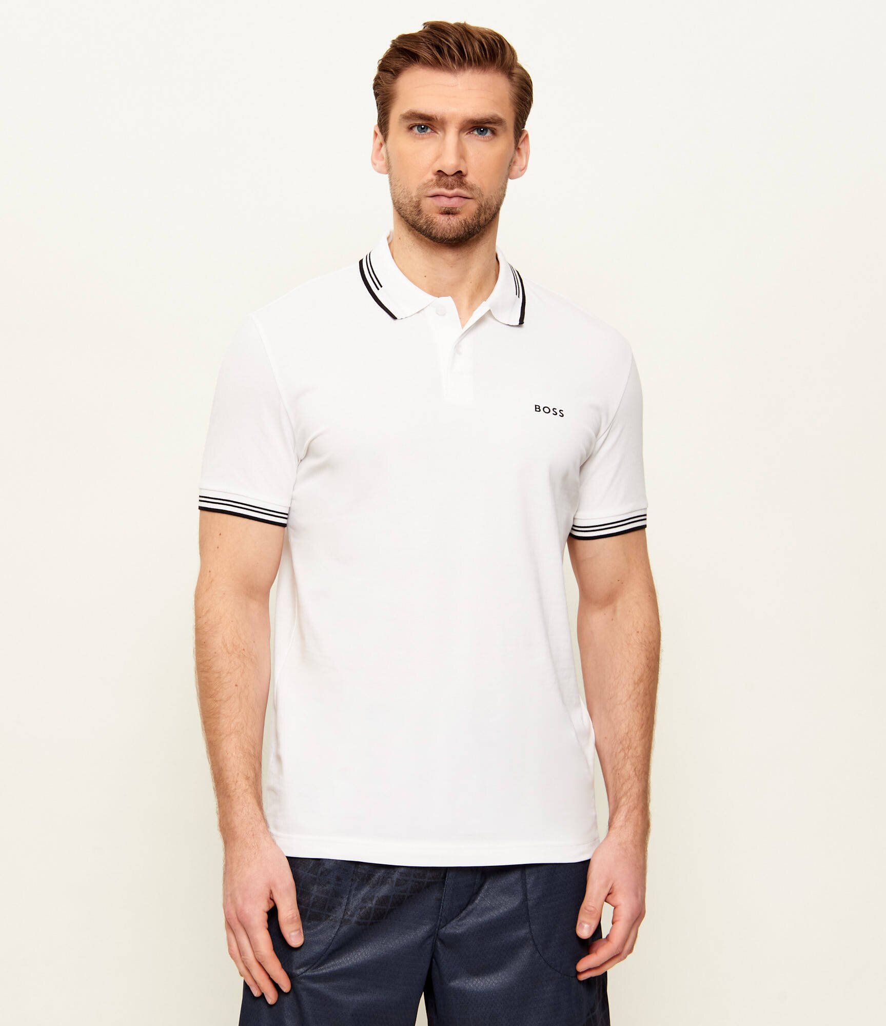 BOSS Green Polo Paul | Slim Fit | stretch