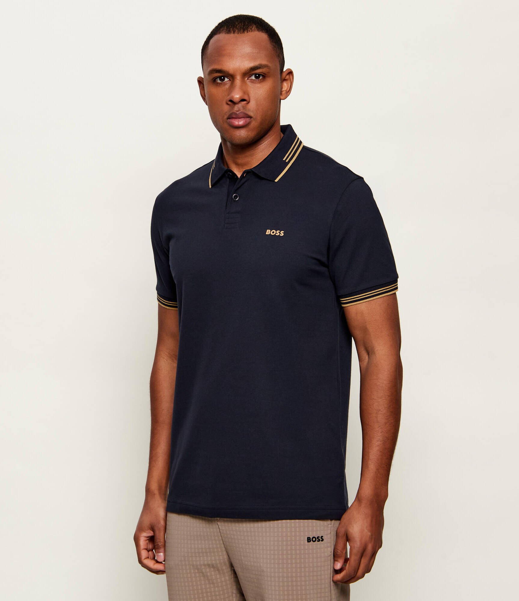BOSS Green Polo Paul | Slim Fit | stretch