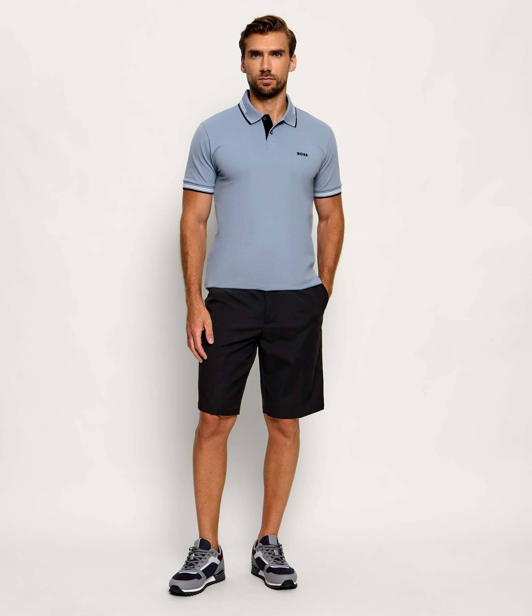 BOSS Green Polo Paul | Slim Fit | stretch