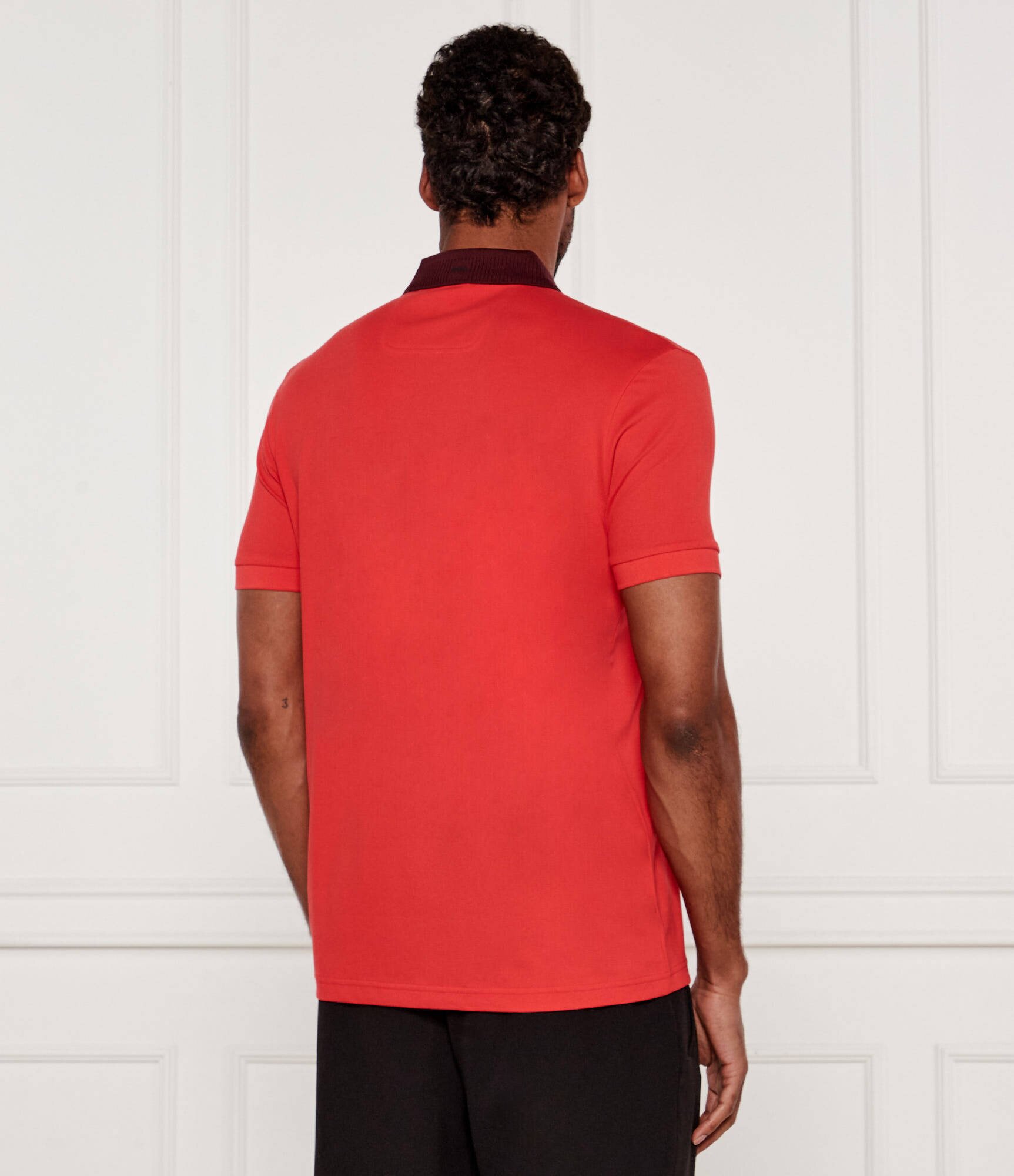 BOSS Green Polo Paule Rib | Slim Fit | stretch