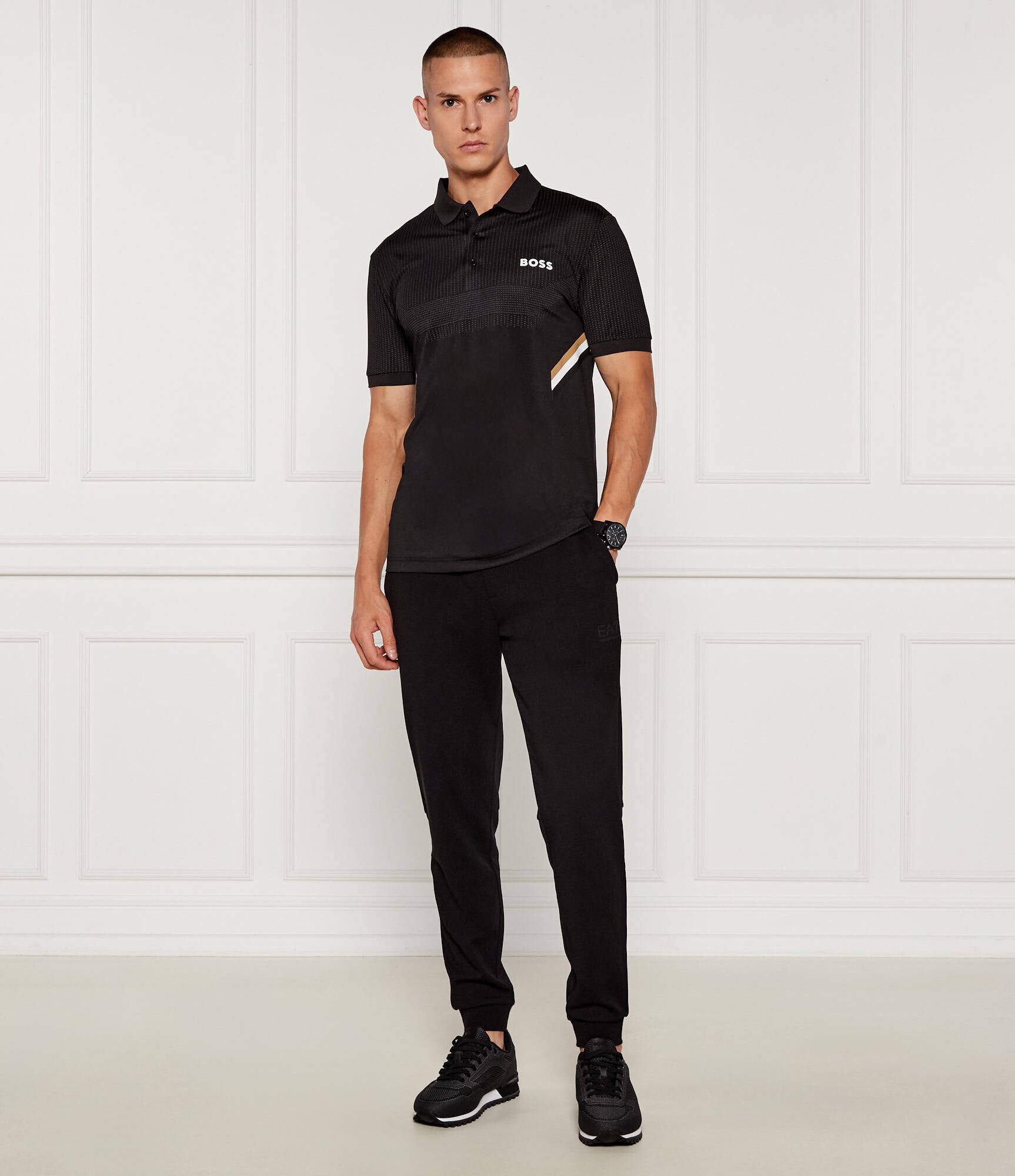 BOSS Green Polo Paule TOC | Slim Fit | stretch