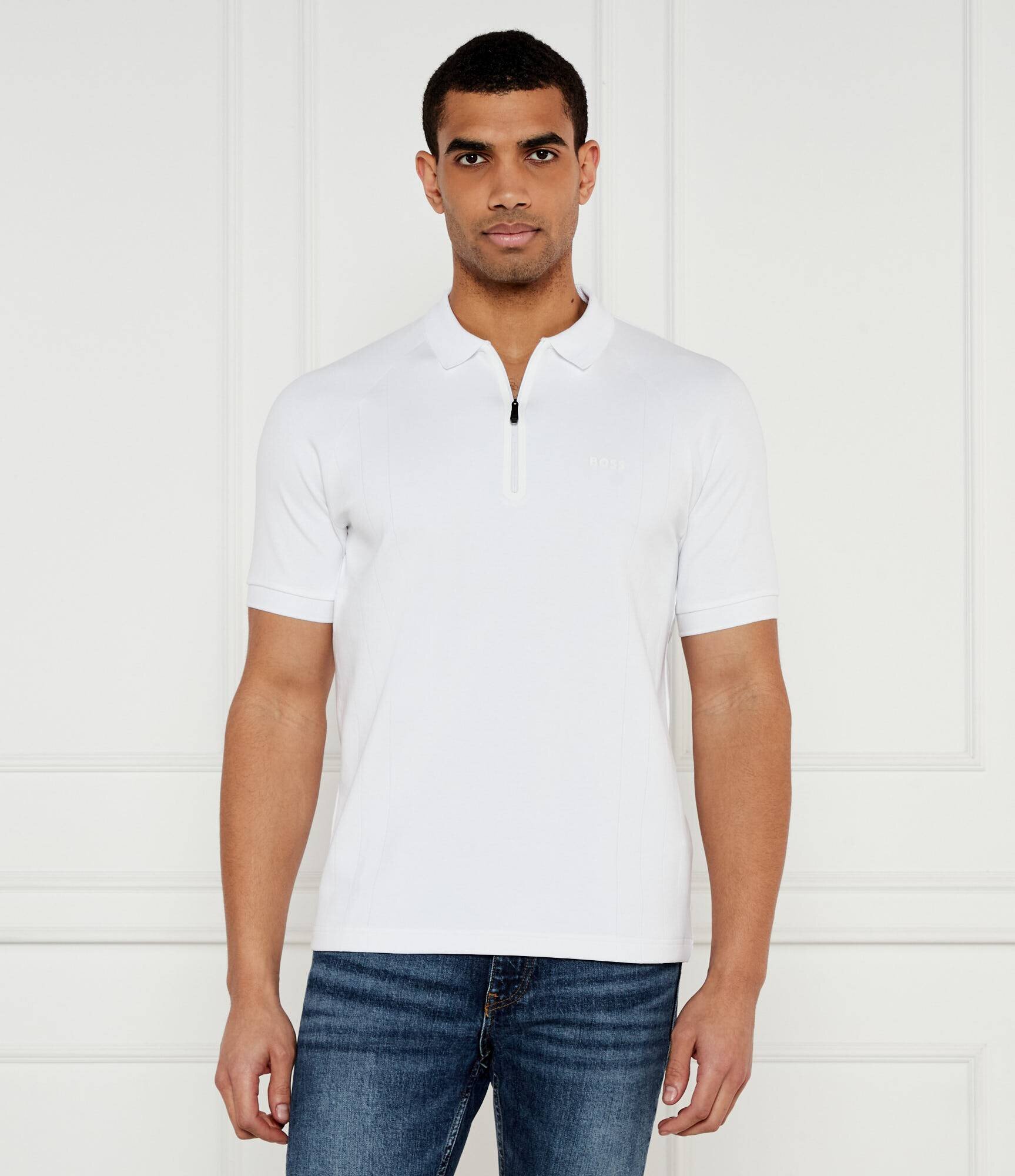 BOSS Green Polo Philix DropNeedle AC | Regular Fit | stretch