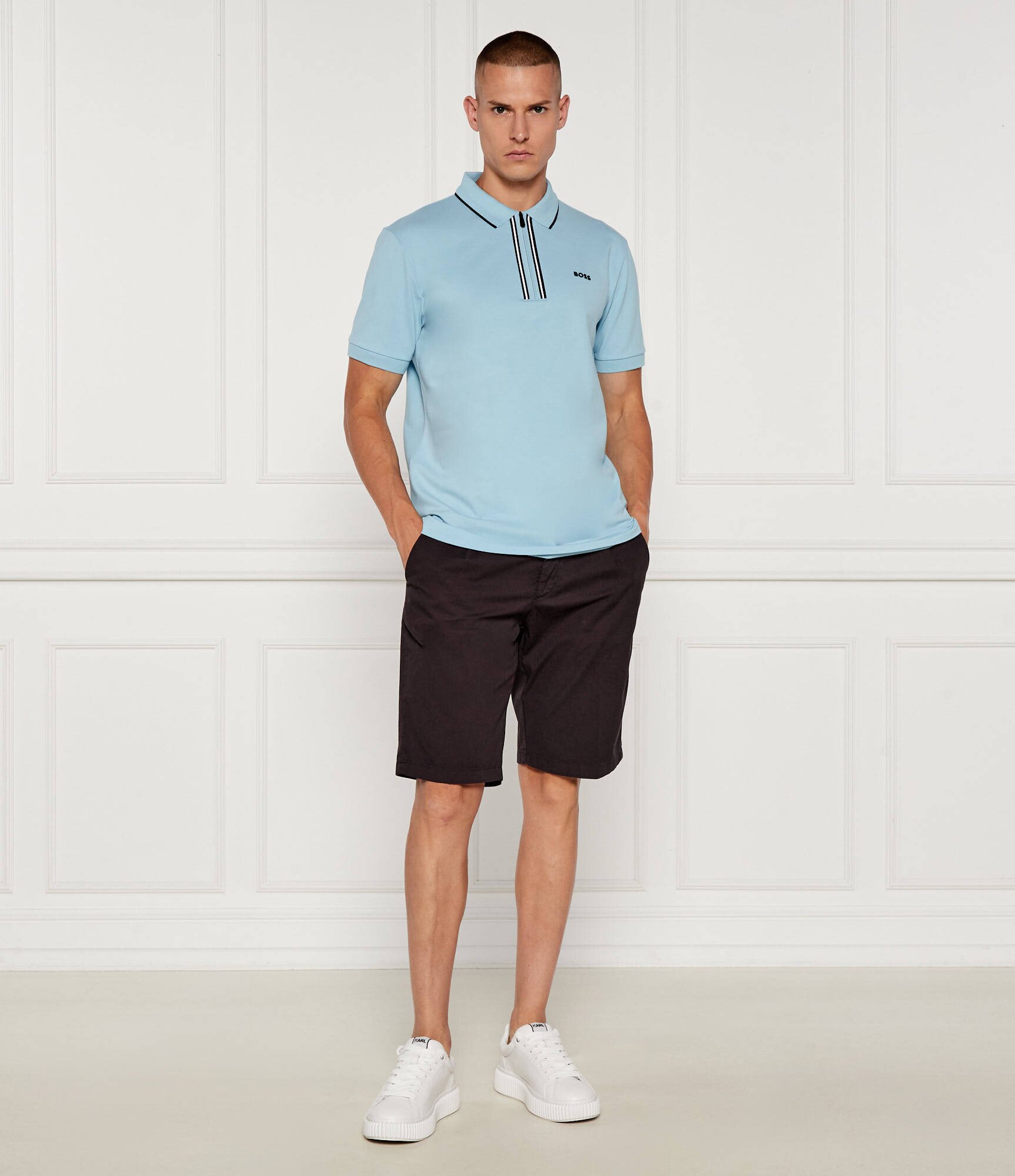 BOSS Green Polo Philix GOC | Slim Fit | stretch