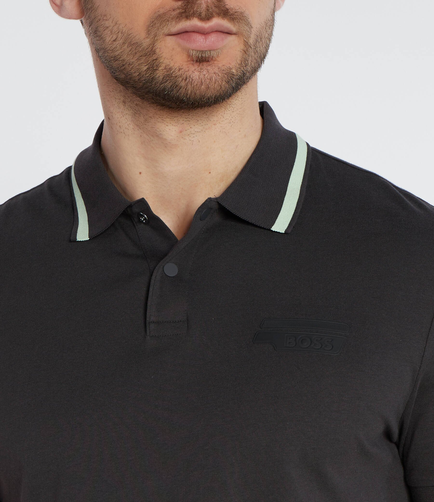 BOSS Green Polo Pio Badge | Regular Fit