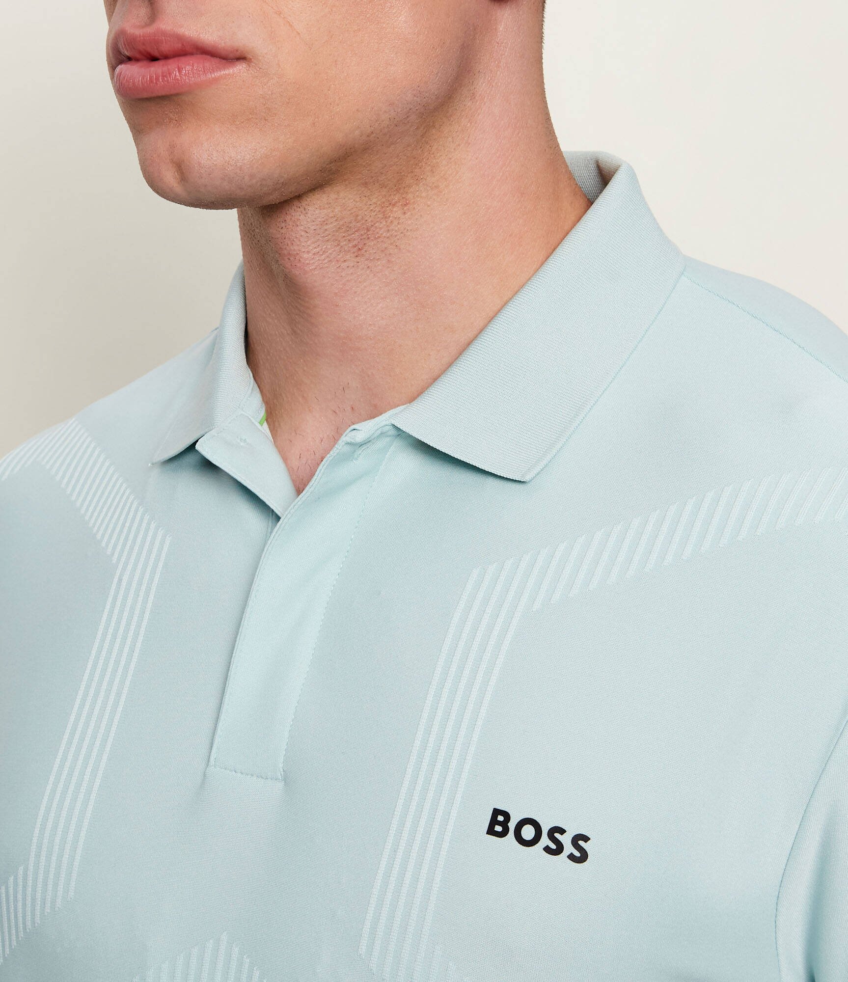 BOSS Green Polo PL_GOC Chip Hexa | regular fit | stretch