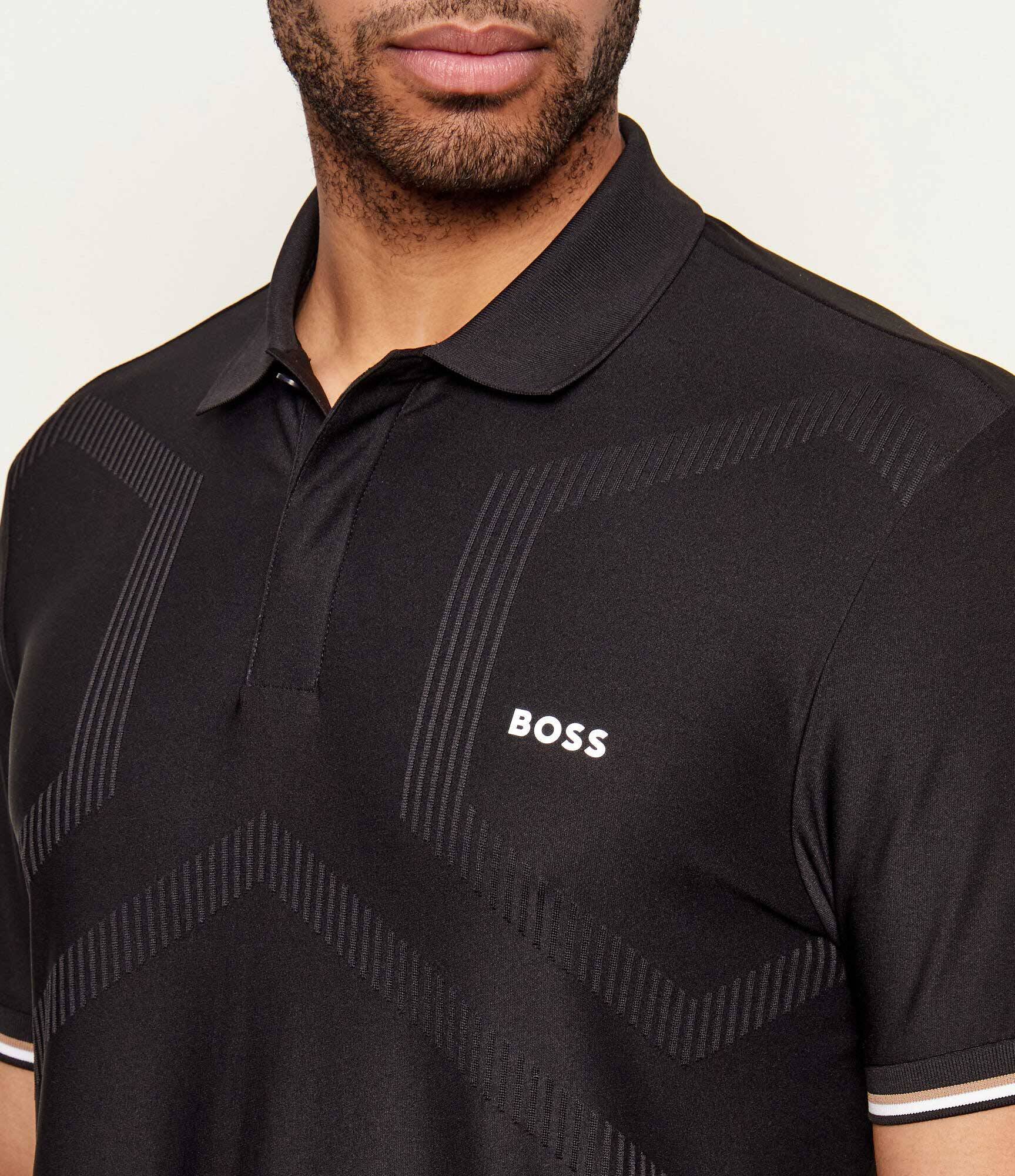 BOSS Green Polo PL_GOC Chip Hexa | regular fit | stretch