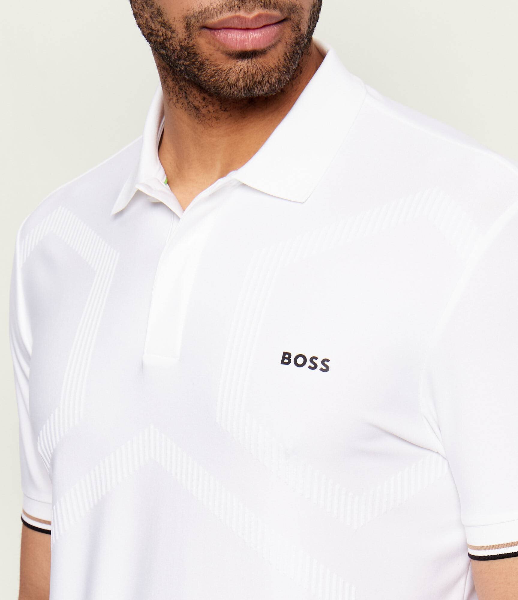 BOSS Green Polo PL_GOC Chip Hexa | regular fit | stretch