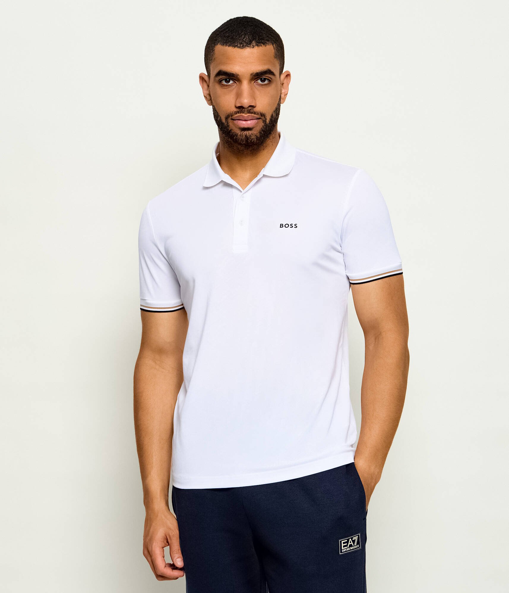 BOSS Green Polo Pl_Toc Game 1 | Boss x The Chance | Slim Fit