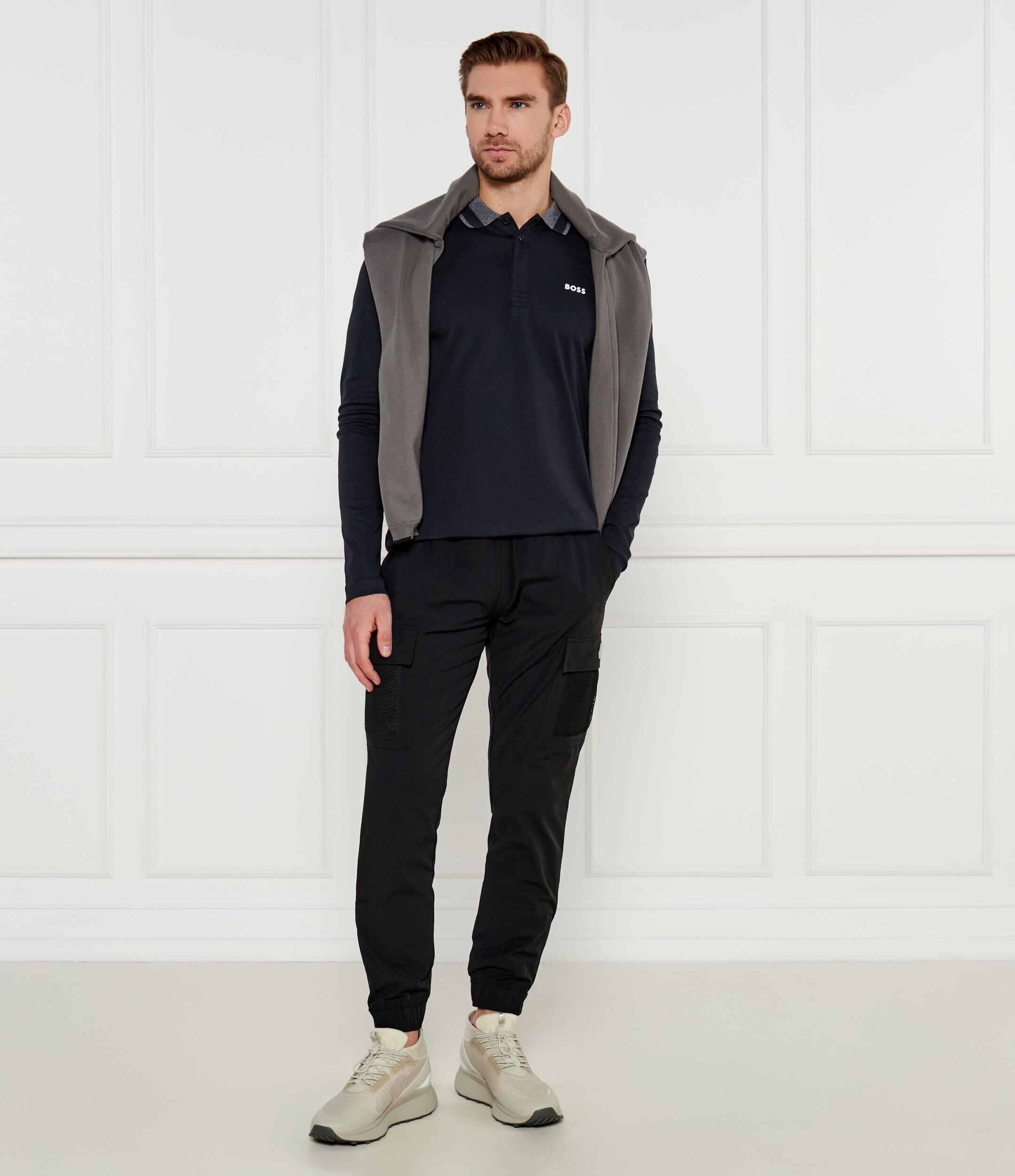 BOSS Green Polo Plisy 2 | Regular Fit