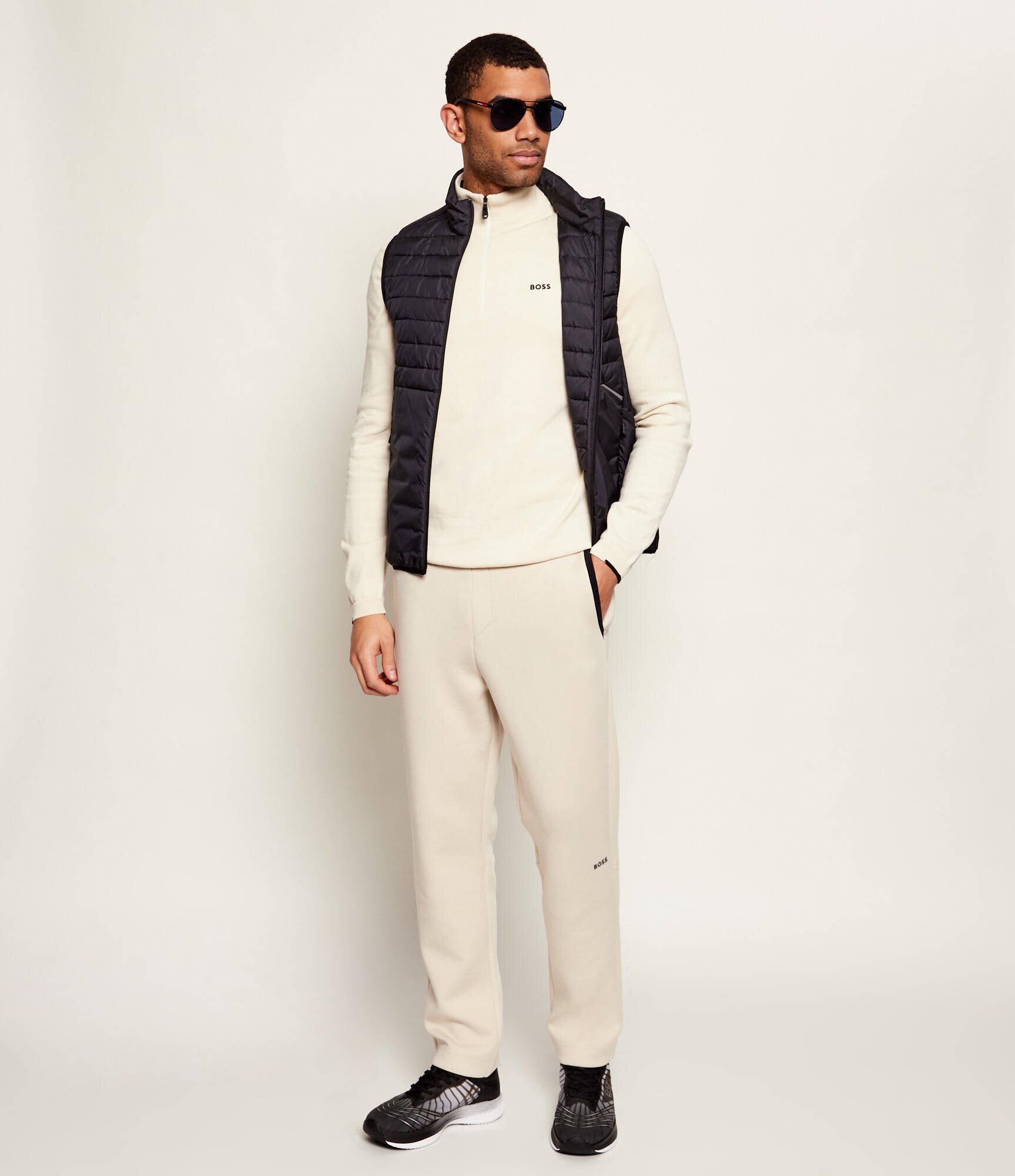 BOSS Green Pulover K_Ever-X QZ | regular fit