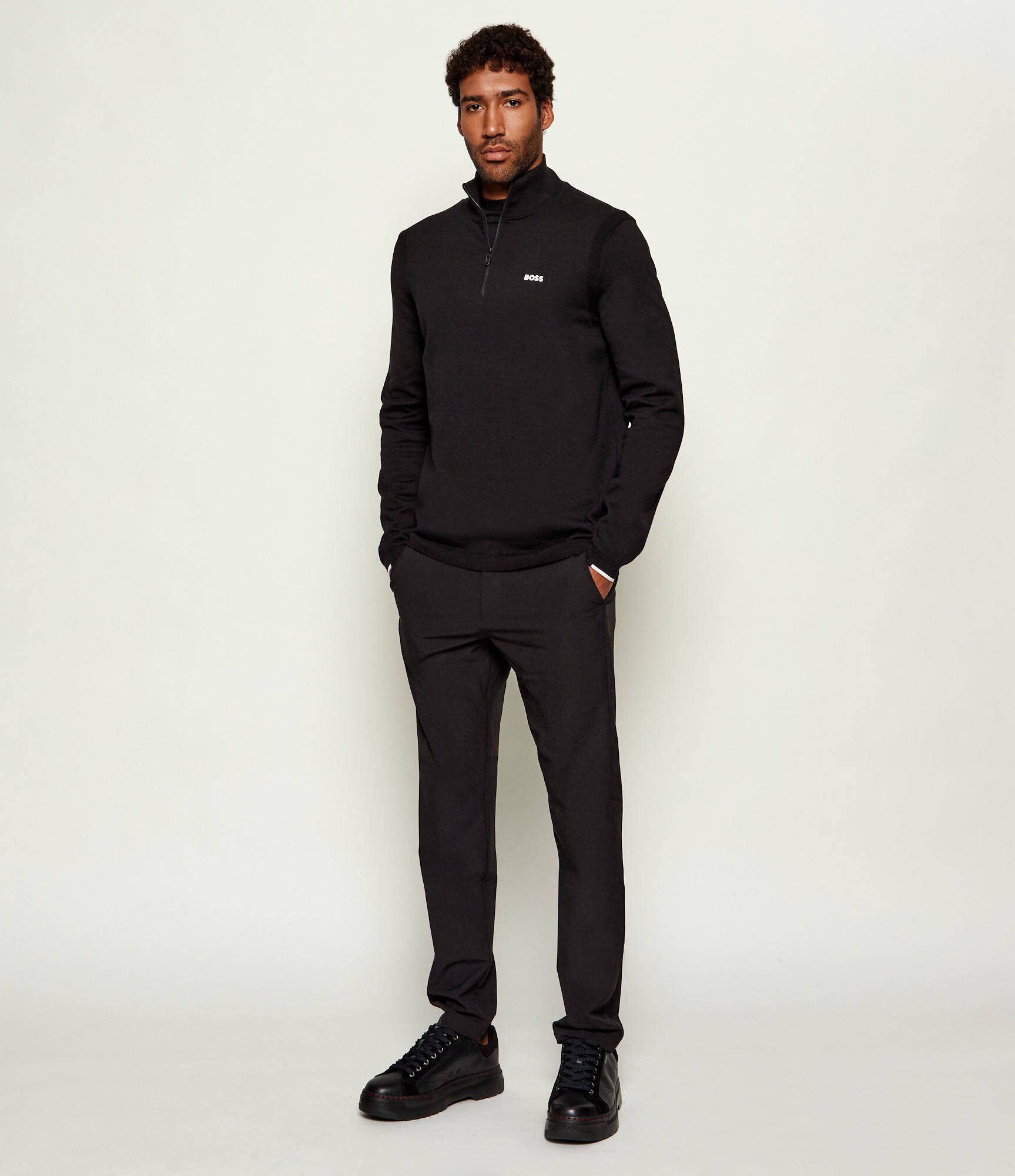 BOSS Green Pulover K_Ever-X QZ | regular fit