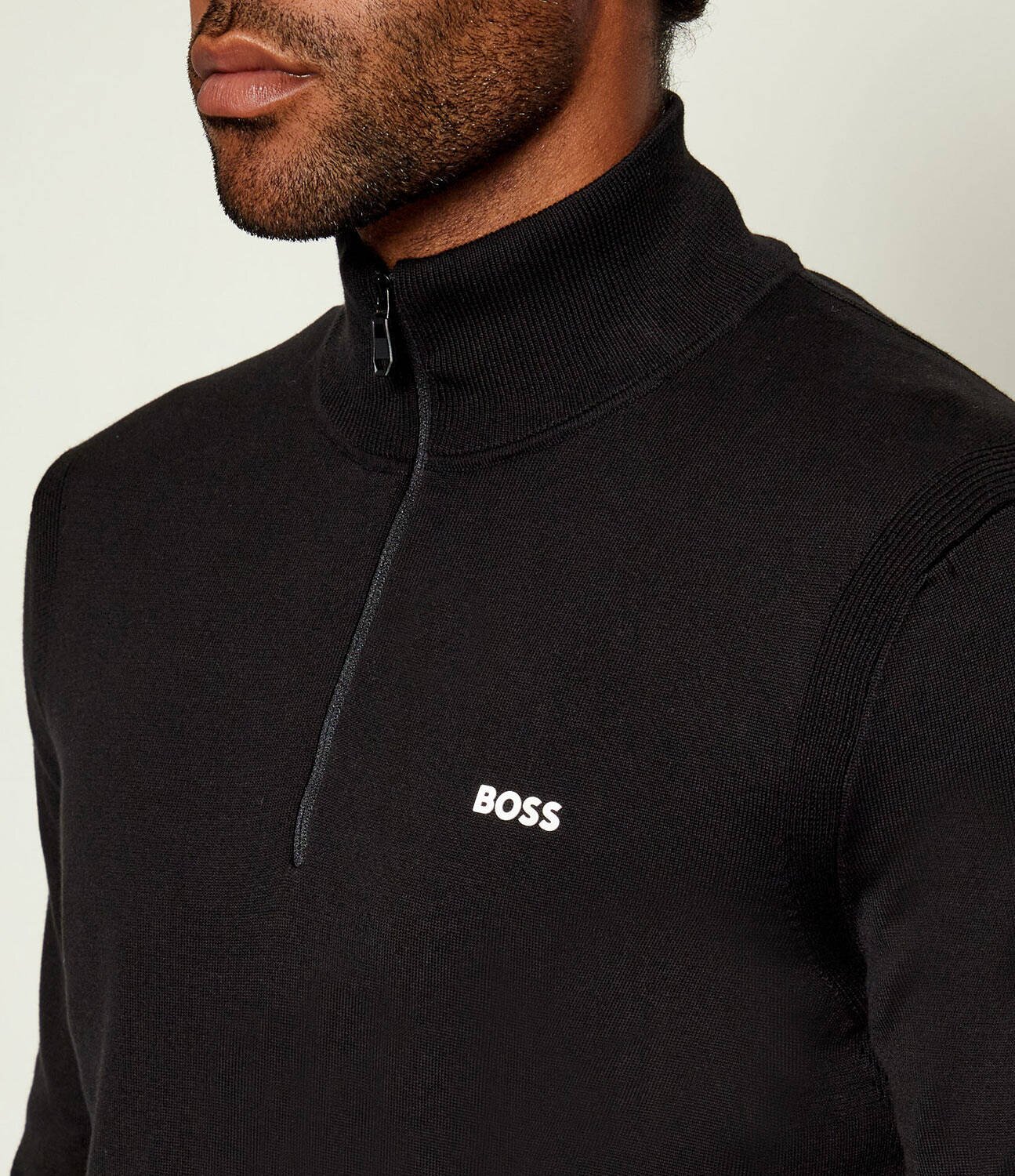 BOSS Green Pulover K_Ever-X QZ | regular fit