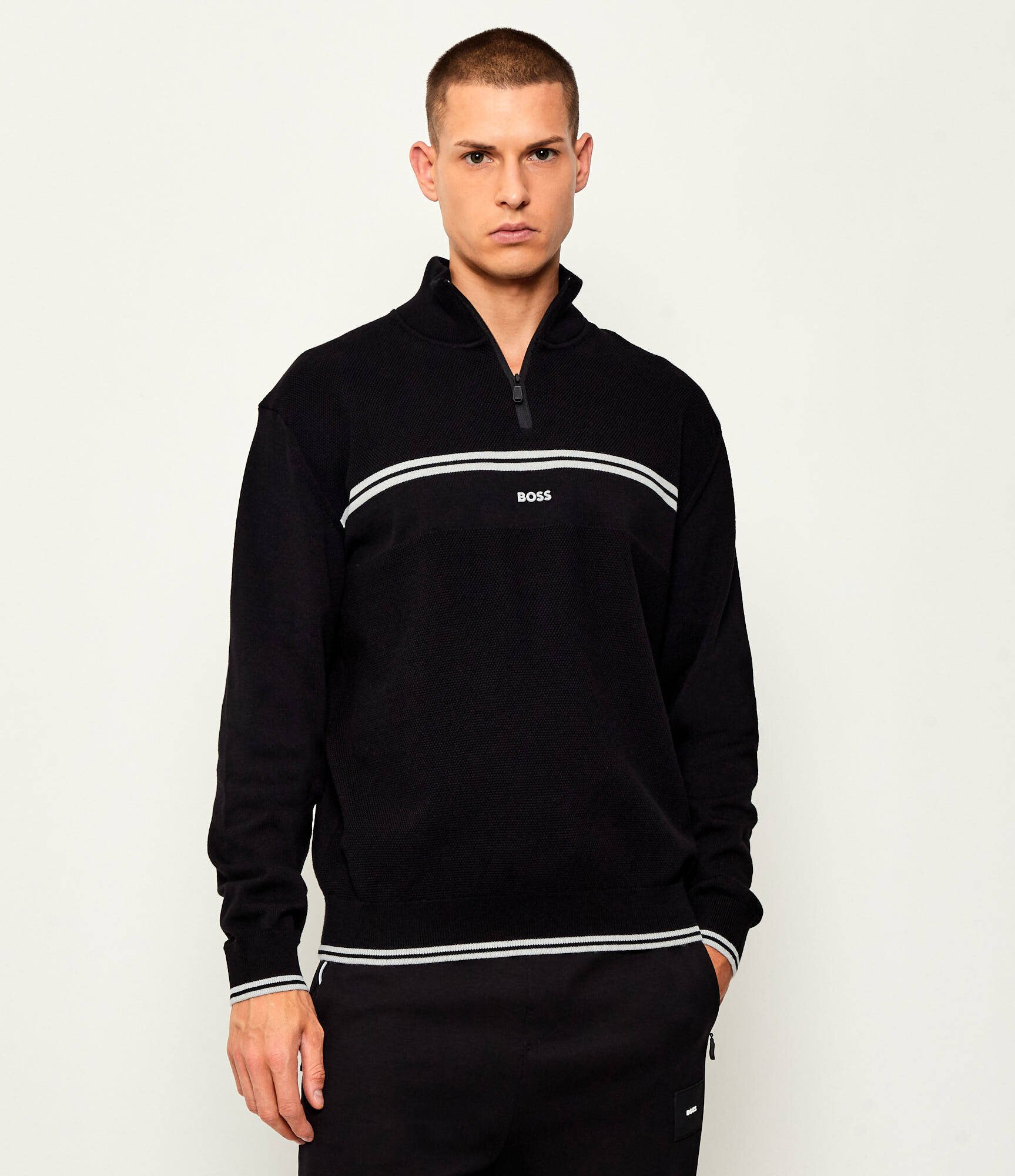 BOSS Green Pulover K_Zone QZ | Regular Fit
