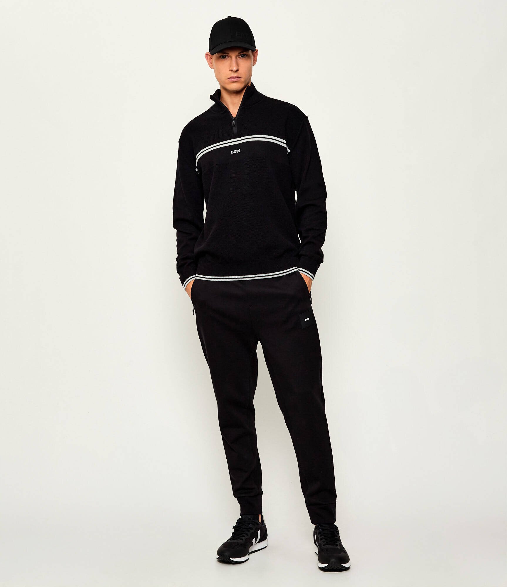 BOSS Green Pulover K_Zone QZ | Regular Fit