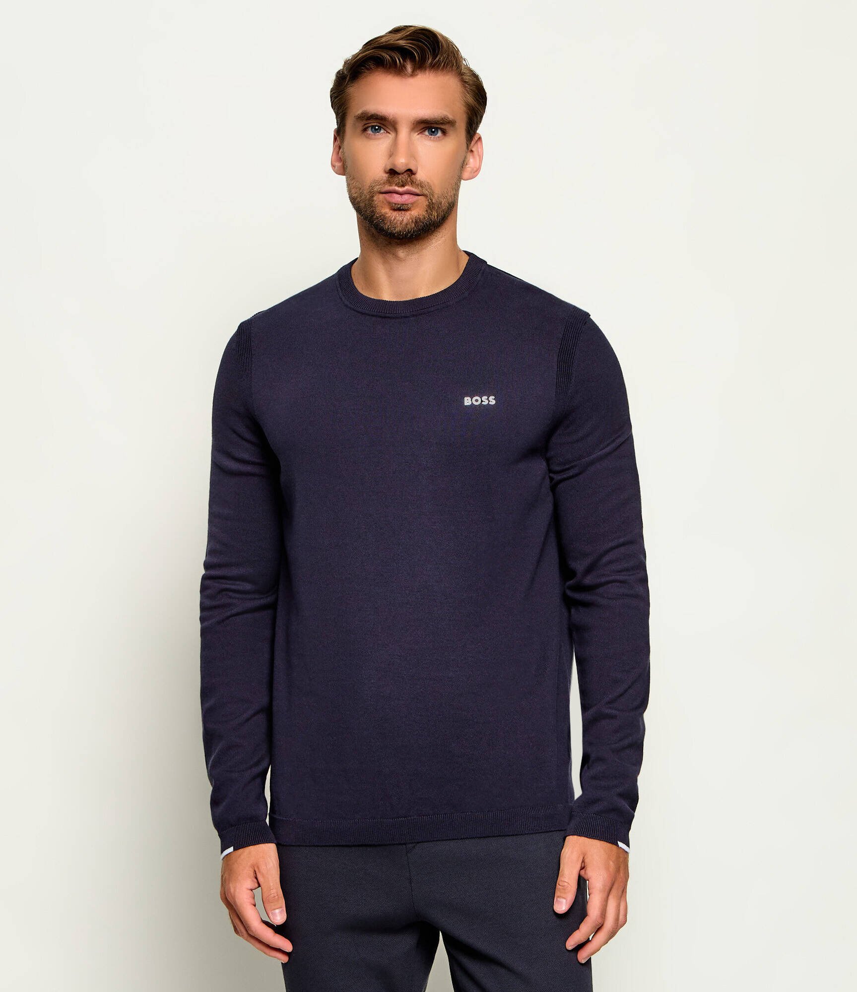BOSS Green Pulover KN_Ever-X CN | regular fit