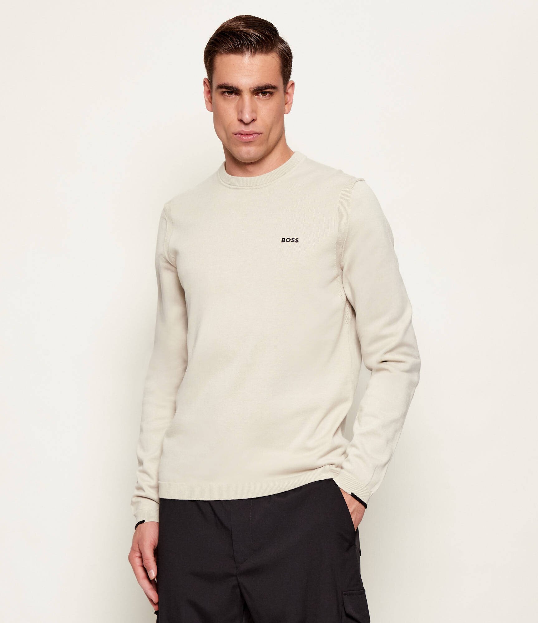 BOSS Green Pulover KN_Ever-X CN | regular fit