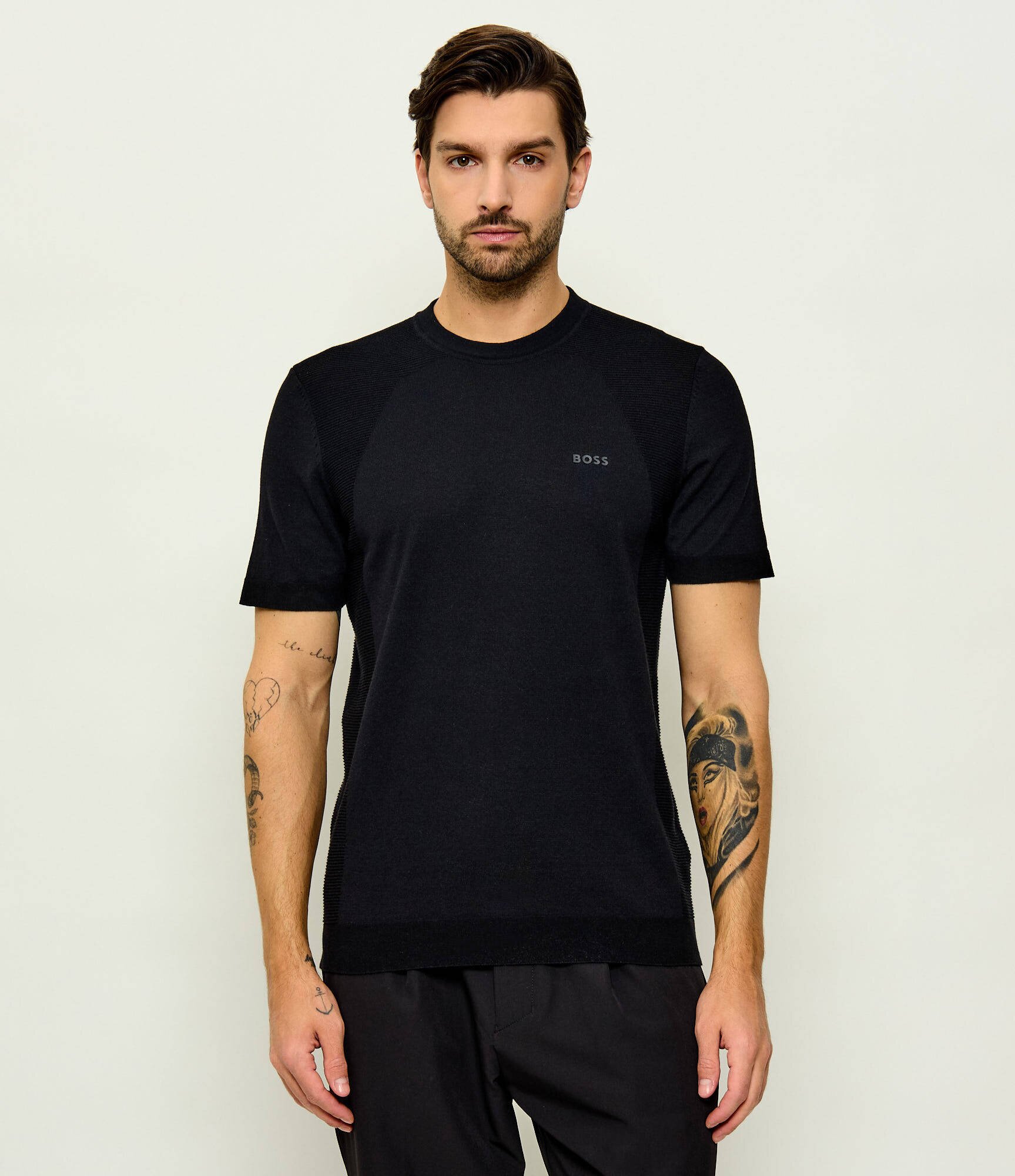 BOSS Green Pulover KN_Momentum-Lite TS | regular fit