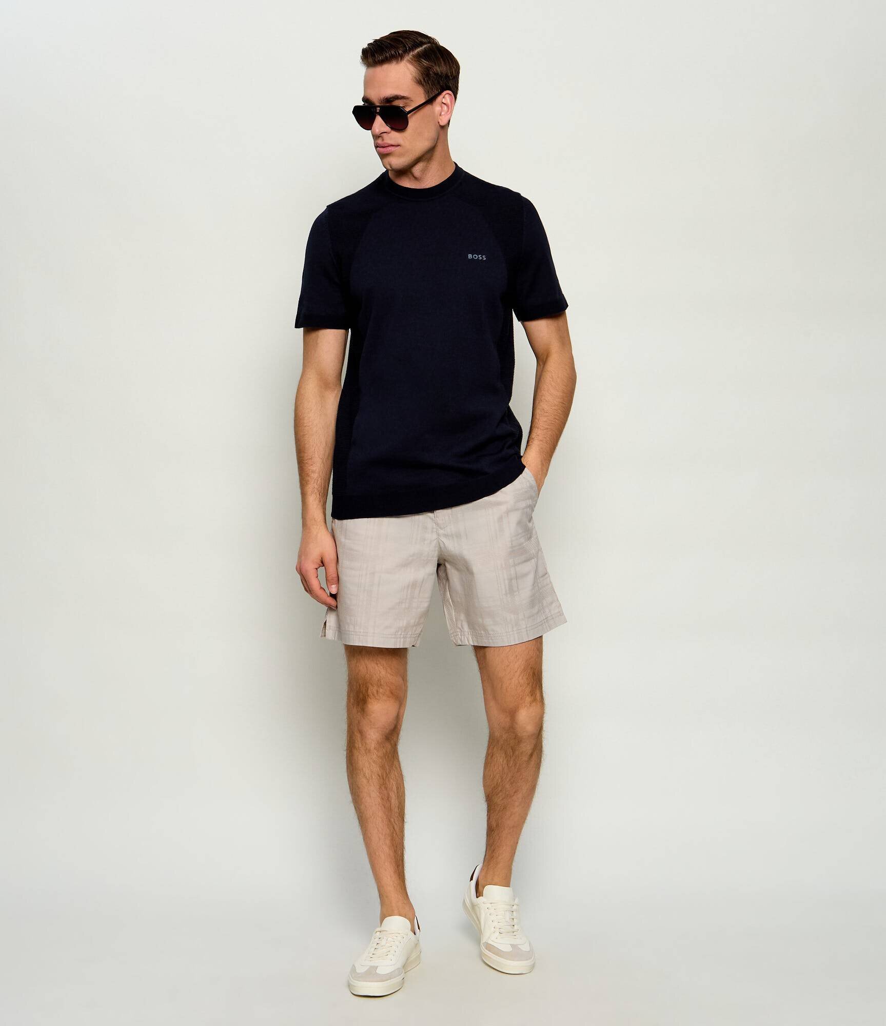 BOSS Green Pulover KN_Momentum-Lite TS | regular fit