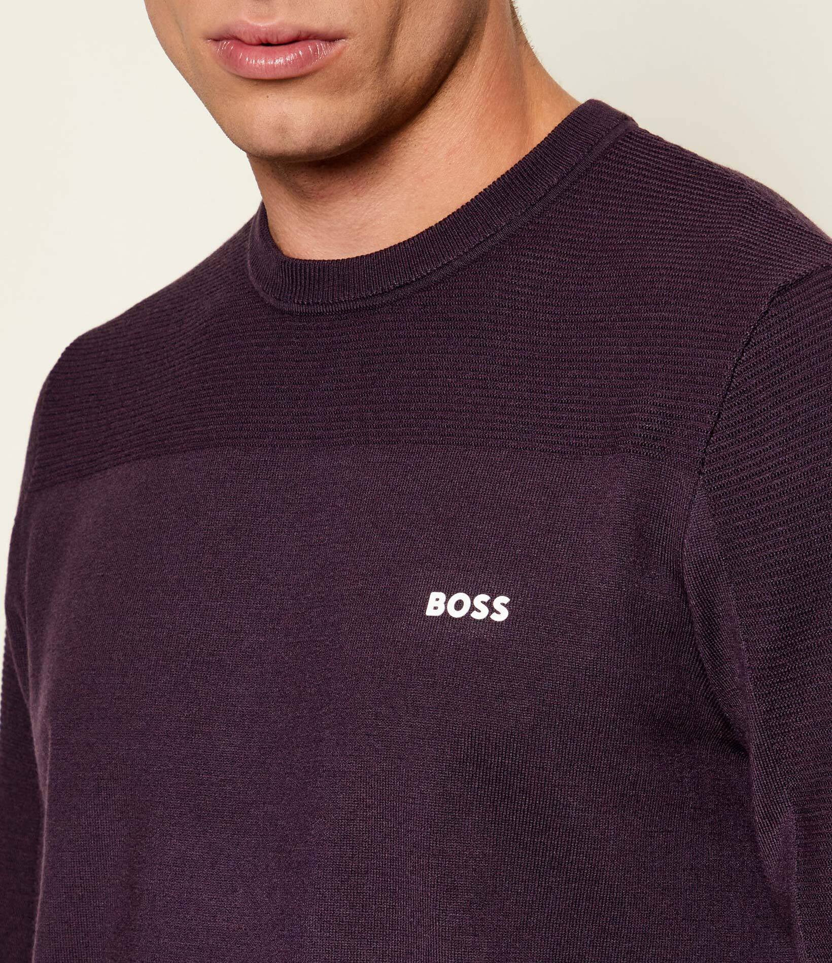 BOSS Green Pulover KN_Momentum-X CN | regular fit cu adaos de lână