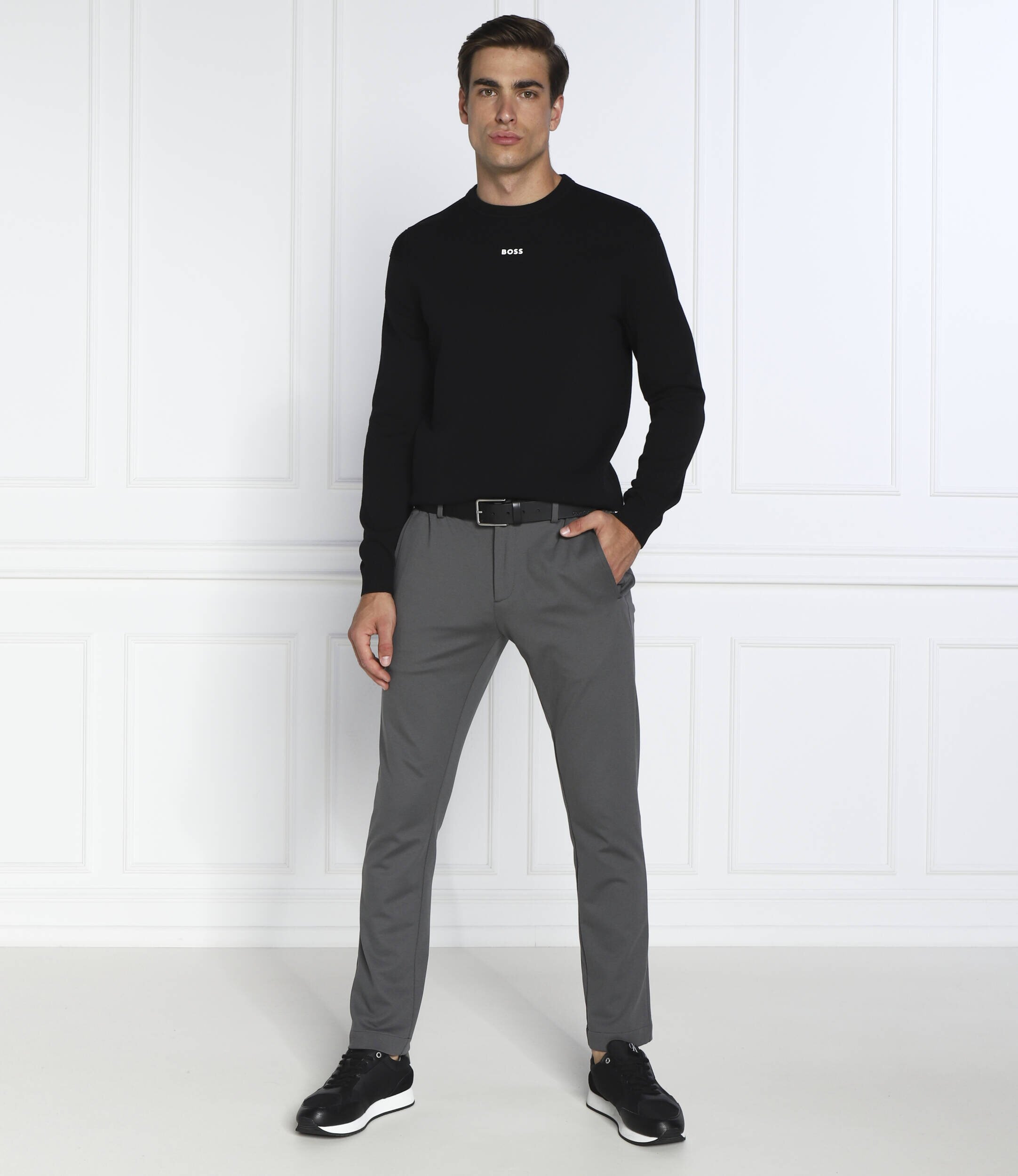 BOSS Green Pulover Ralfio | Regular Fit