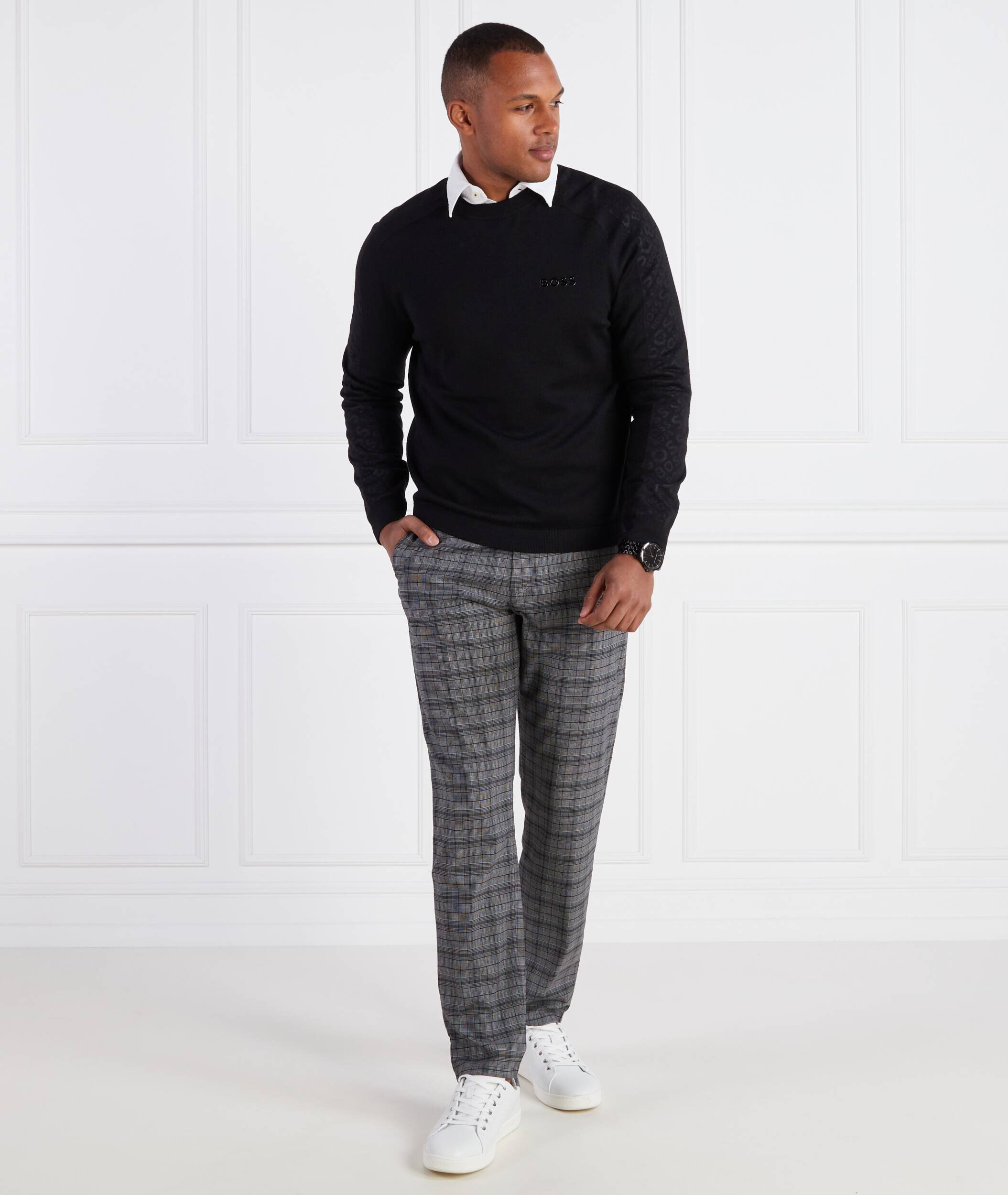 BOSS Green Pulover Reemo | Regular Fit