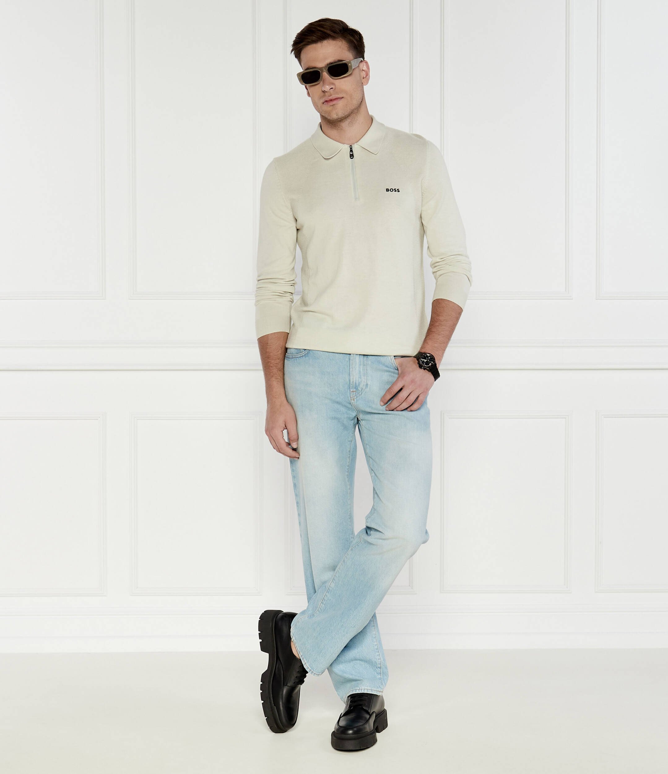 BOSS Green Pulover | Regular Fit