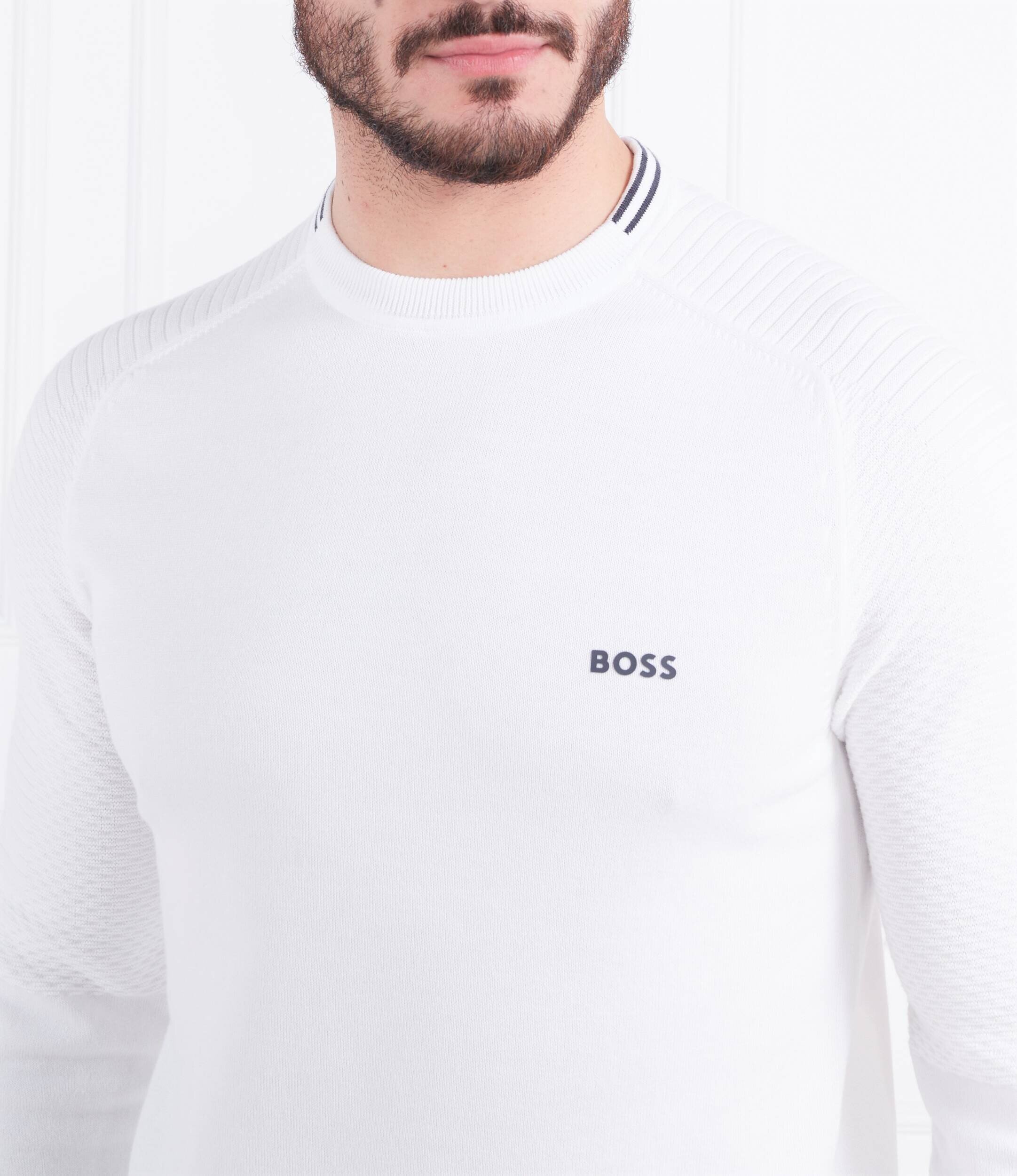 BOSS Green Pulover Rolet | Regular Fit
