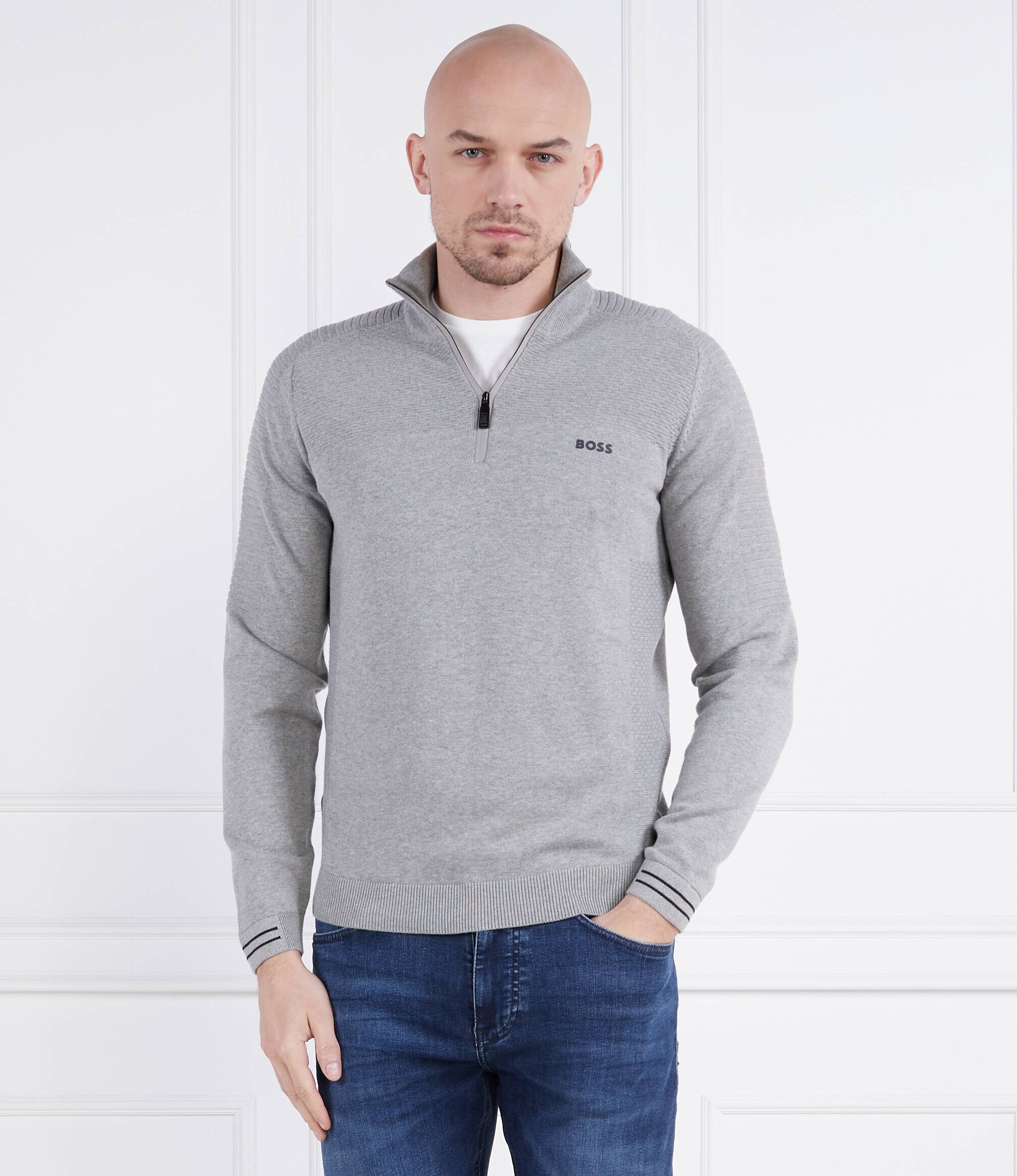 BOSS Green Pulover Zolet | Regular Fit