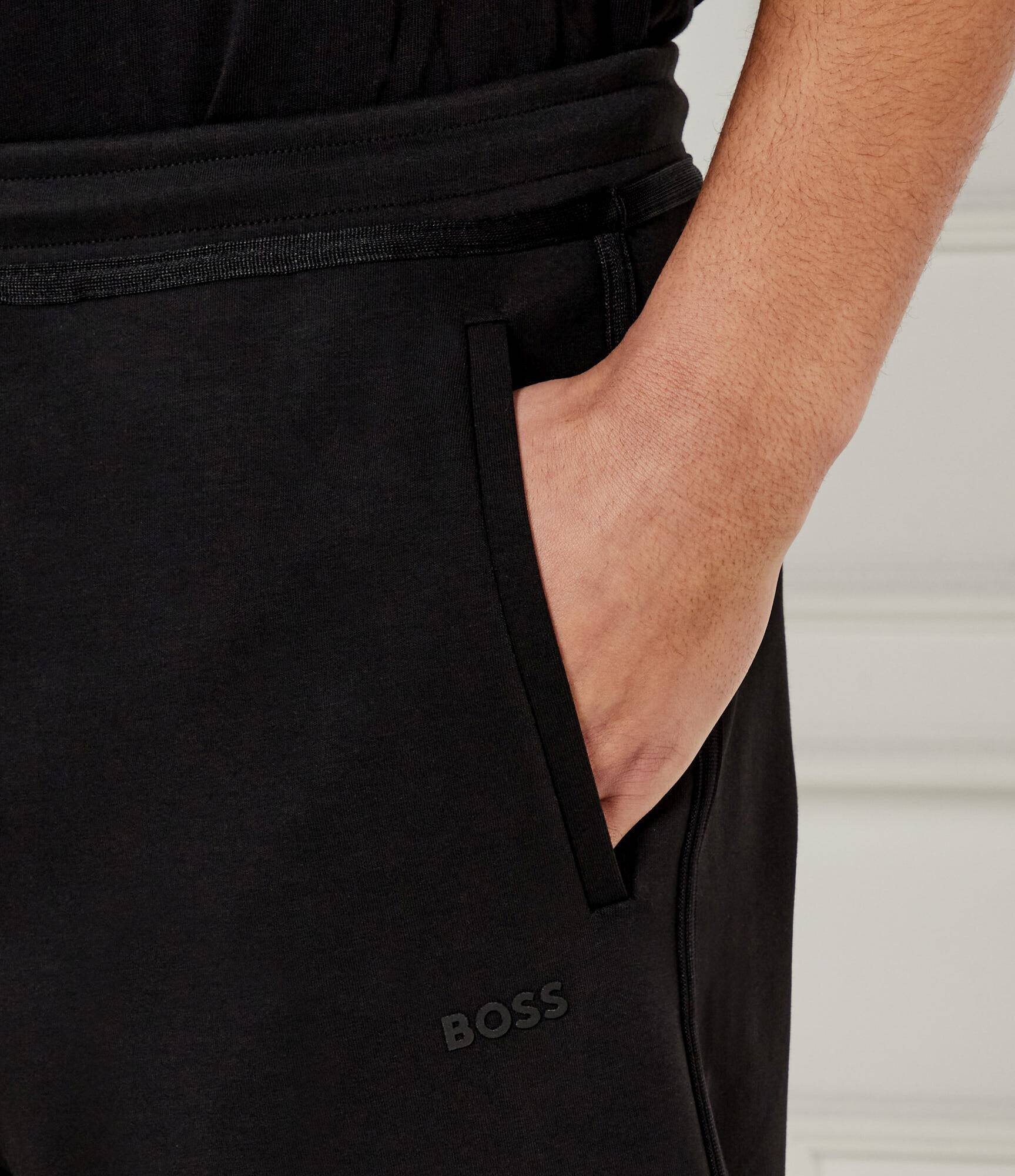 BOSS Green Spodnie dresowe Hadim Tape | Regular Fit