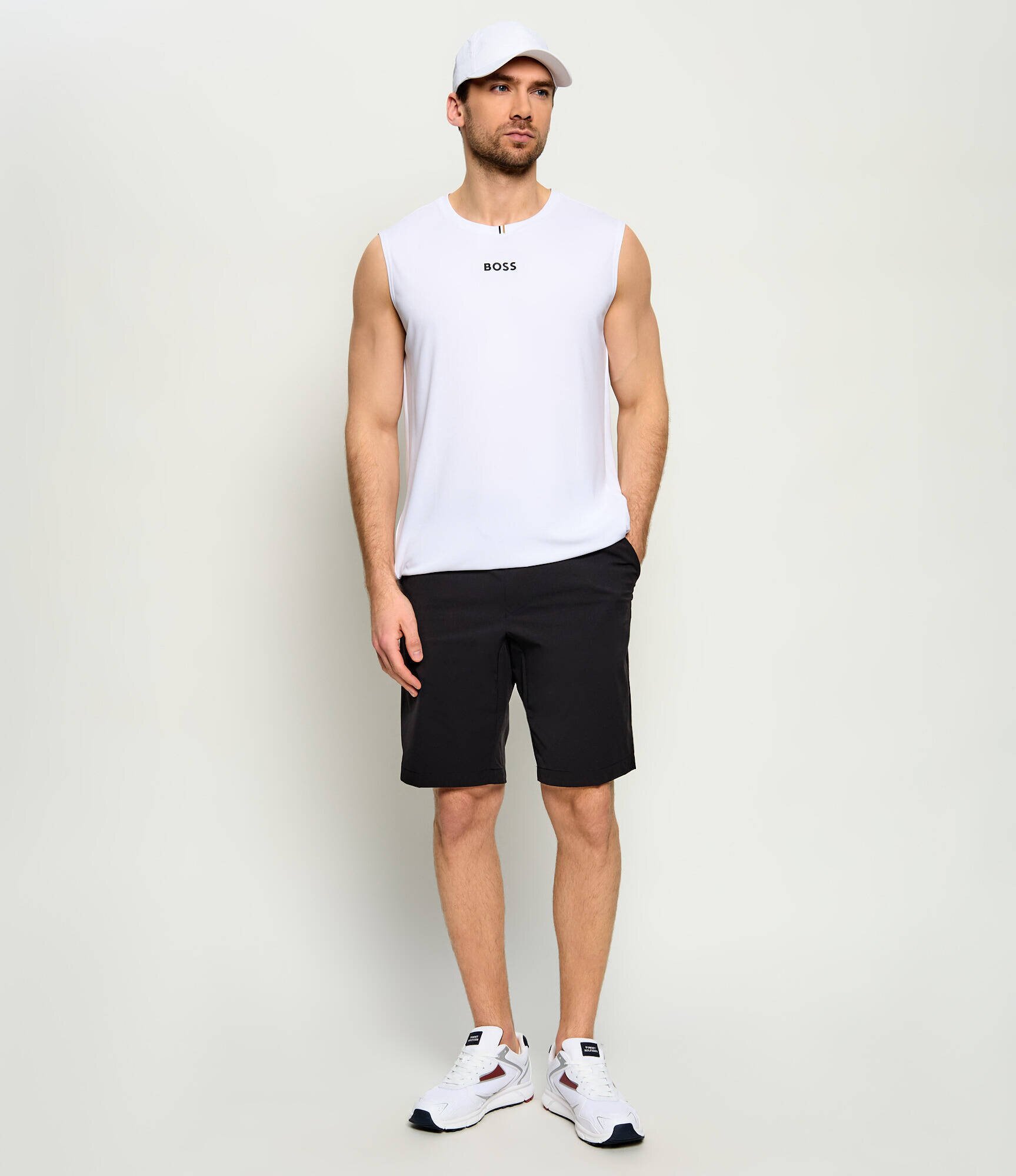 BOSS Green Tank top TS_TOC Serve Boss x The Chance | regular fit | stretch
