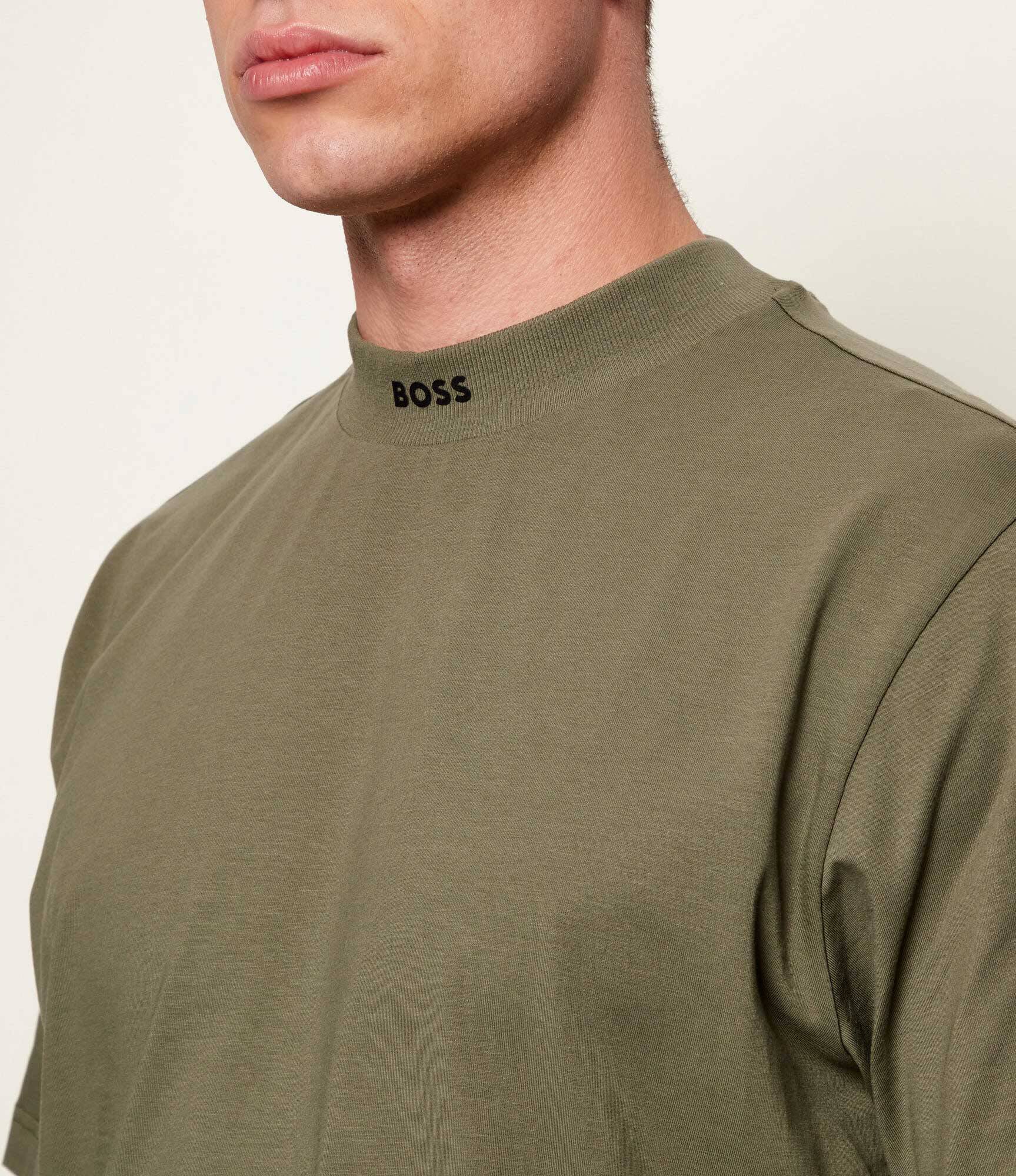 BOSS Green Tricou Collar | regular fit | stretch